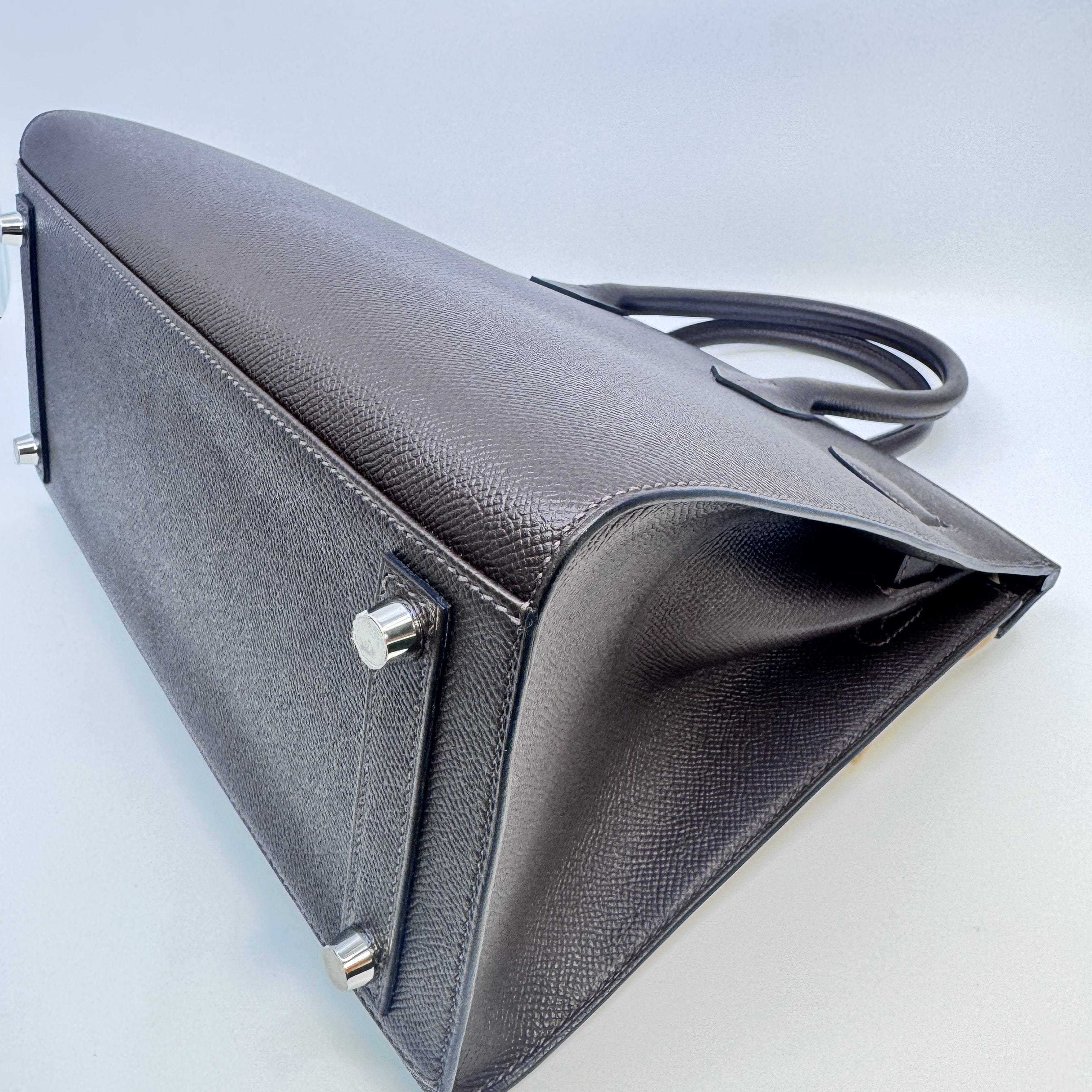 Hermès Mini kelly Rouge H Box calf GHW W B-332541