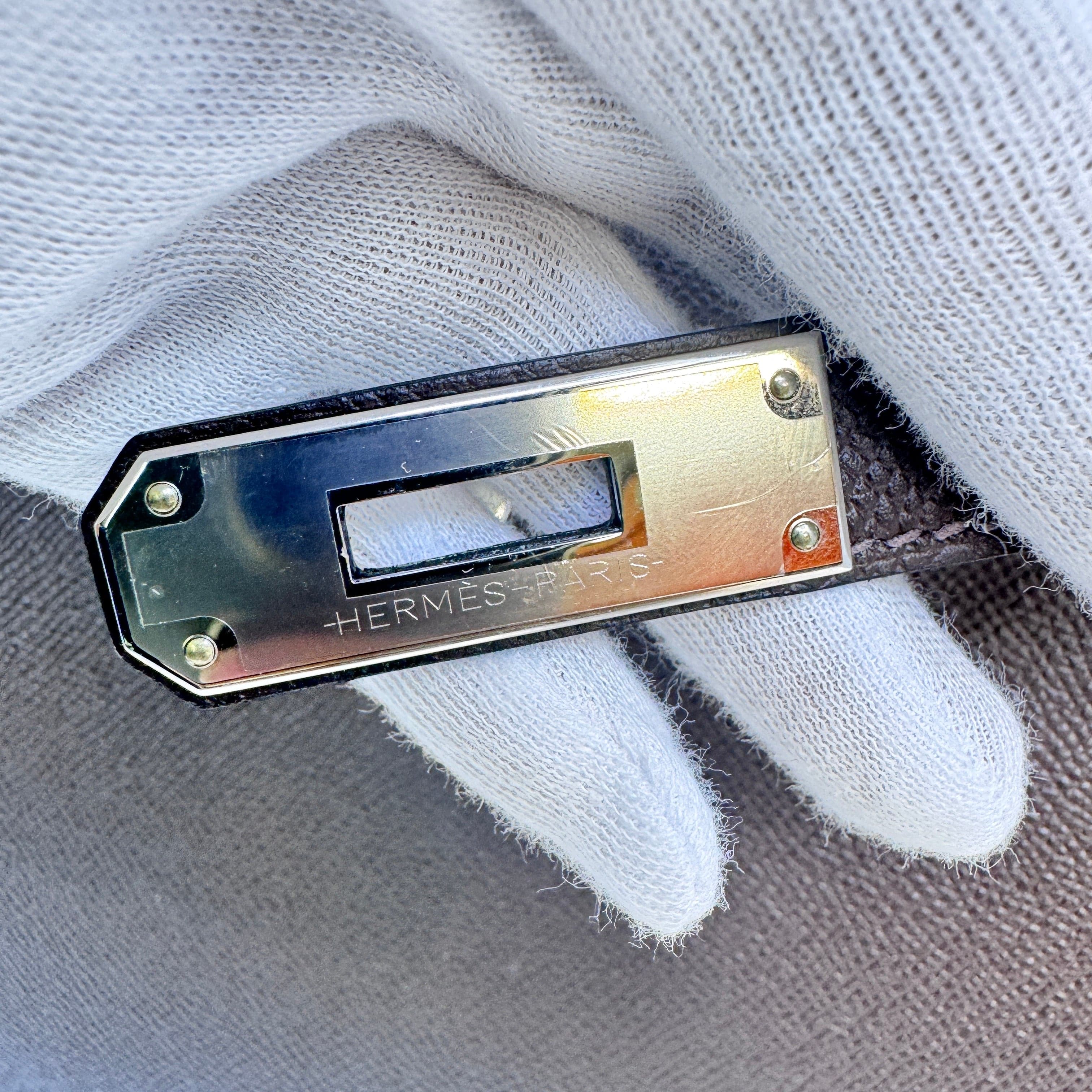 Hermès Mini kelly Rouge H Box calf GHW W B-332541