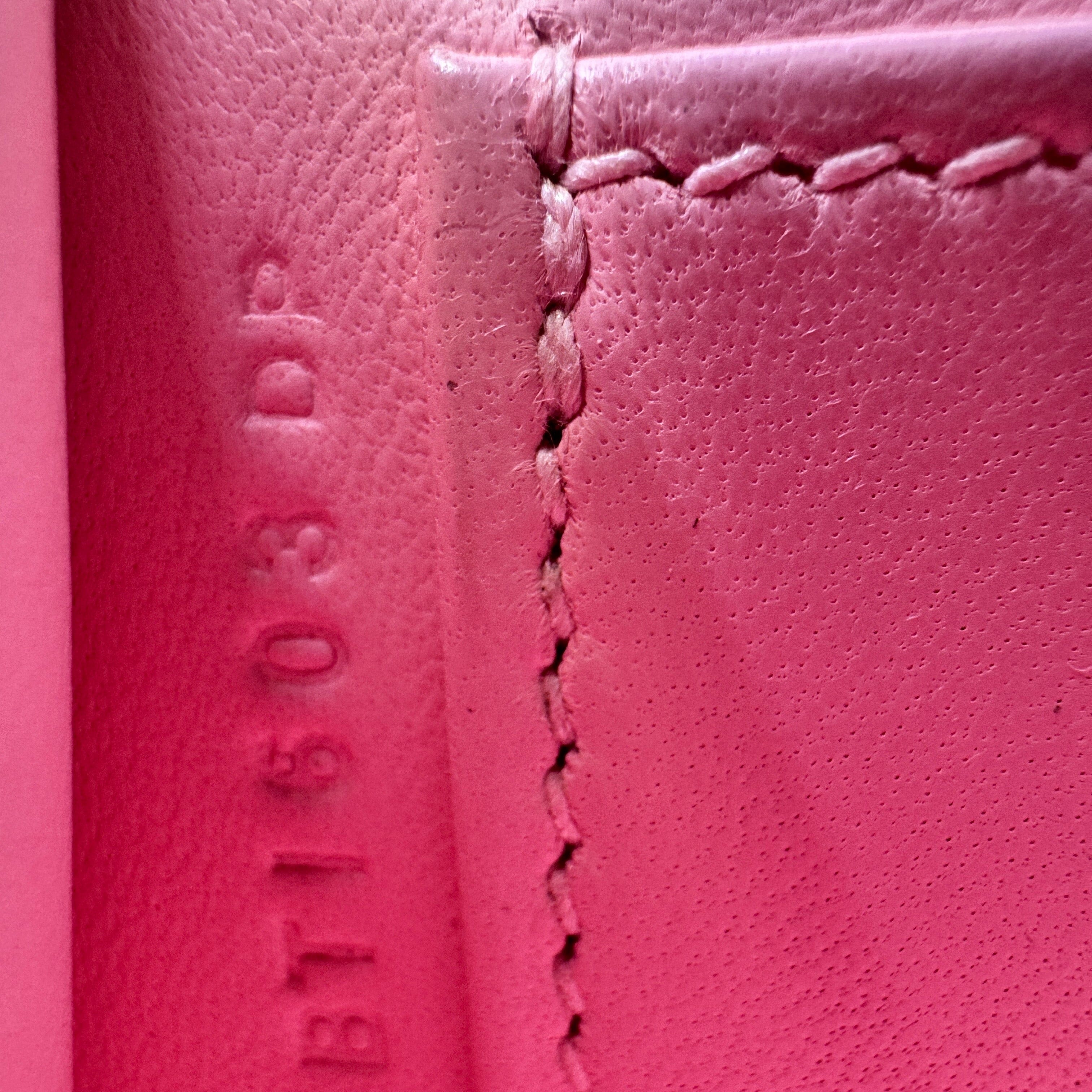 Hermès Mini kelly Sakura/Bule brume Epsom B-332542