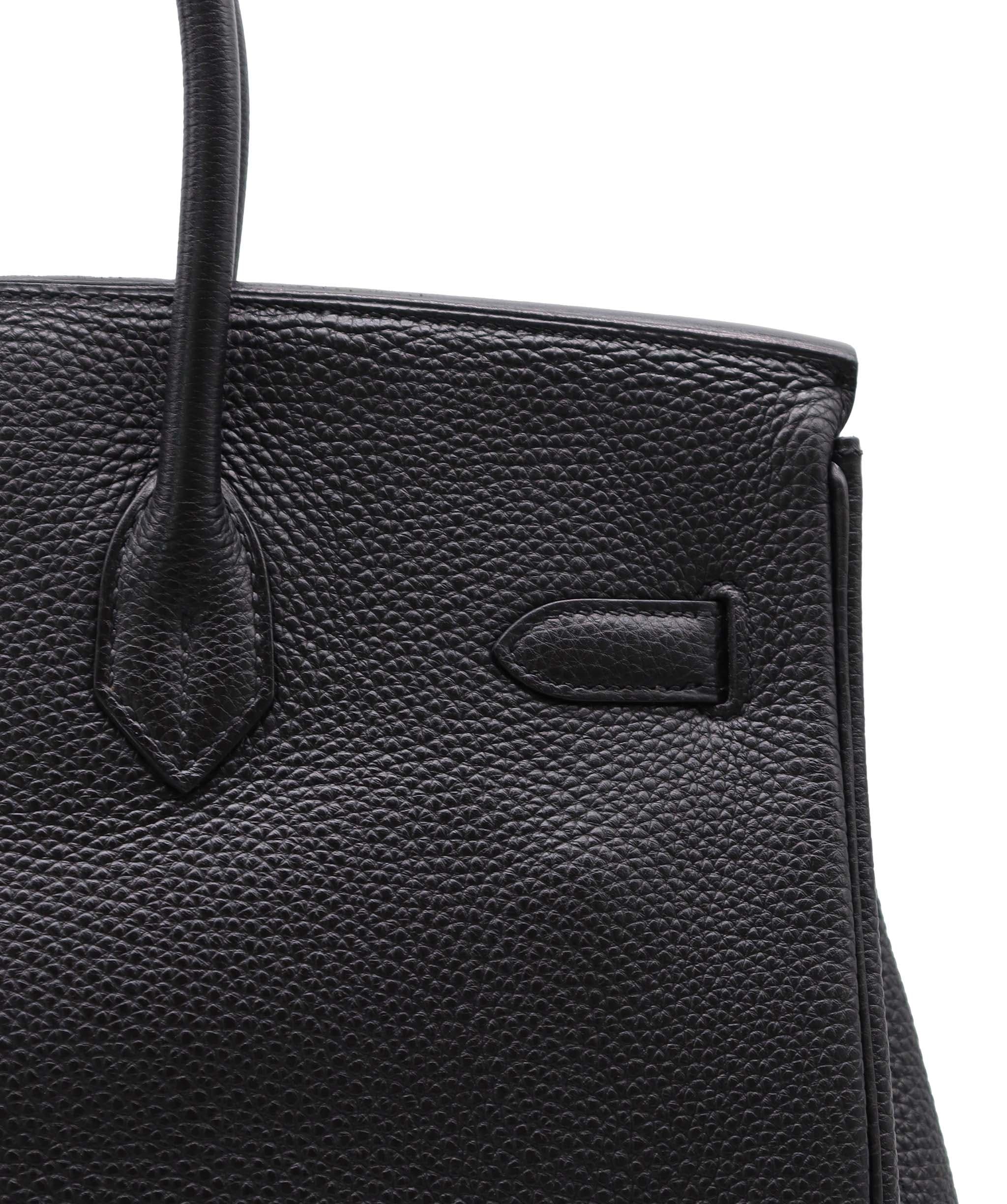 Hermès ON HOLD FOR GRACE HERMES BIRKIN 35 BLACK TOGO HAND BAG □I DXBS4148