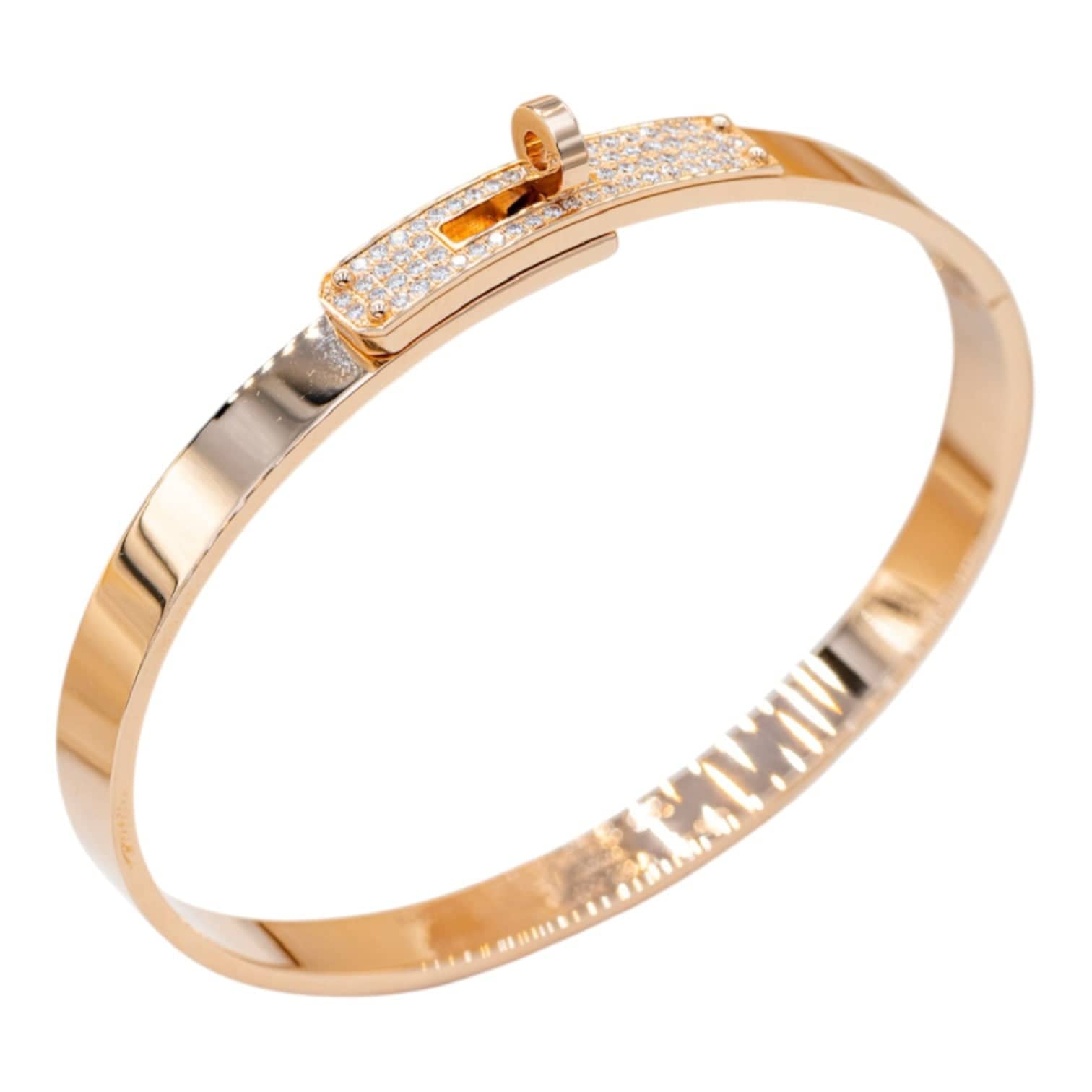 Hermes Hermes Kelly Diamond Bangle - Size SH