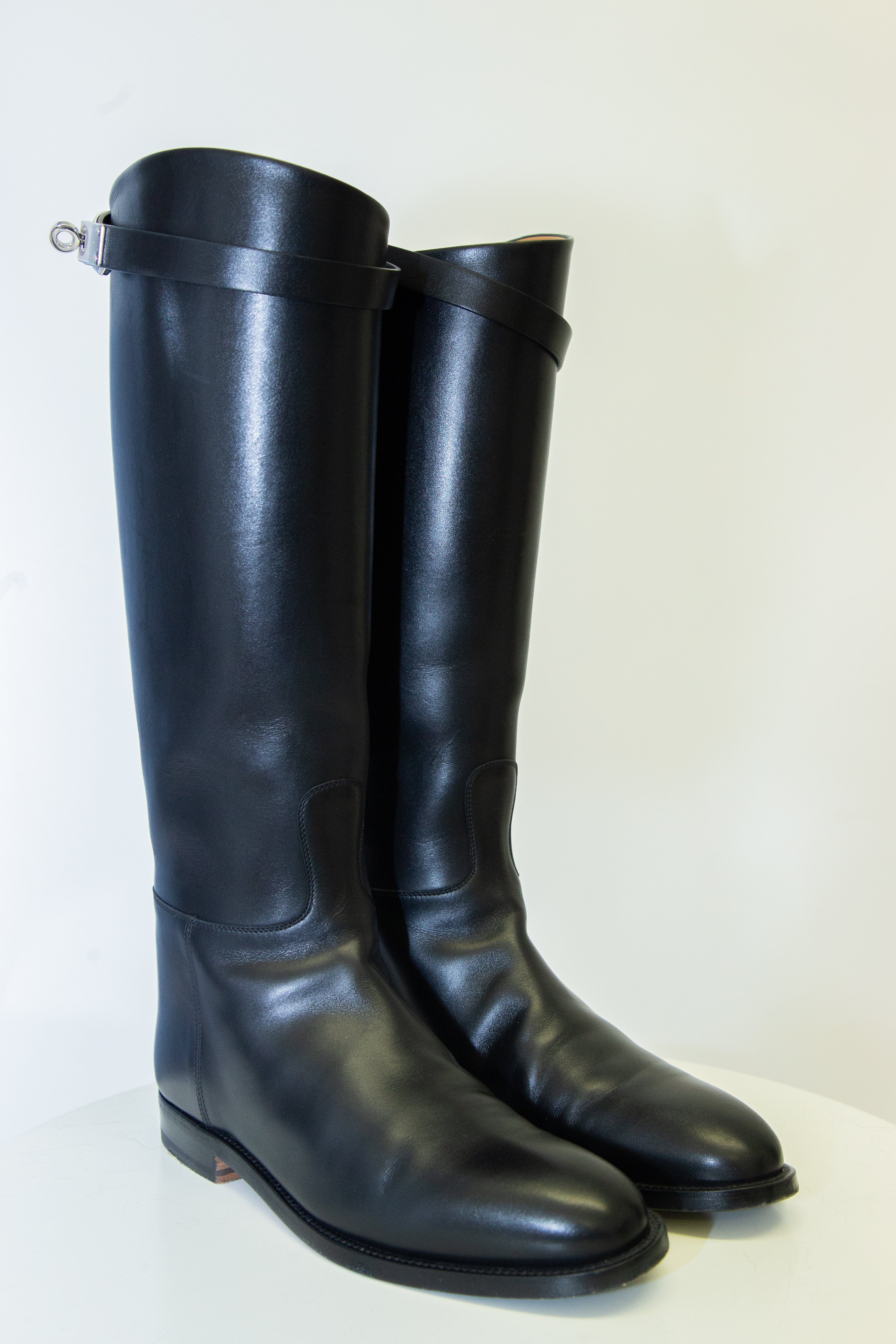 Hermes Hermes Jumping Boot Black 37.5