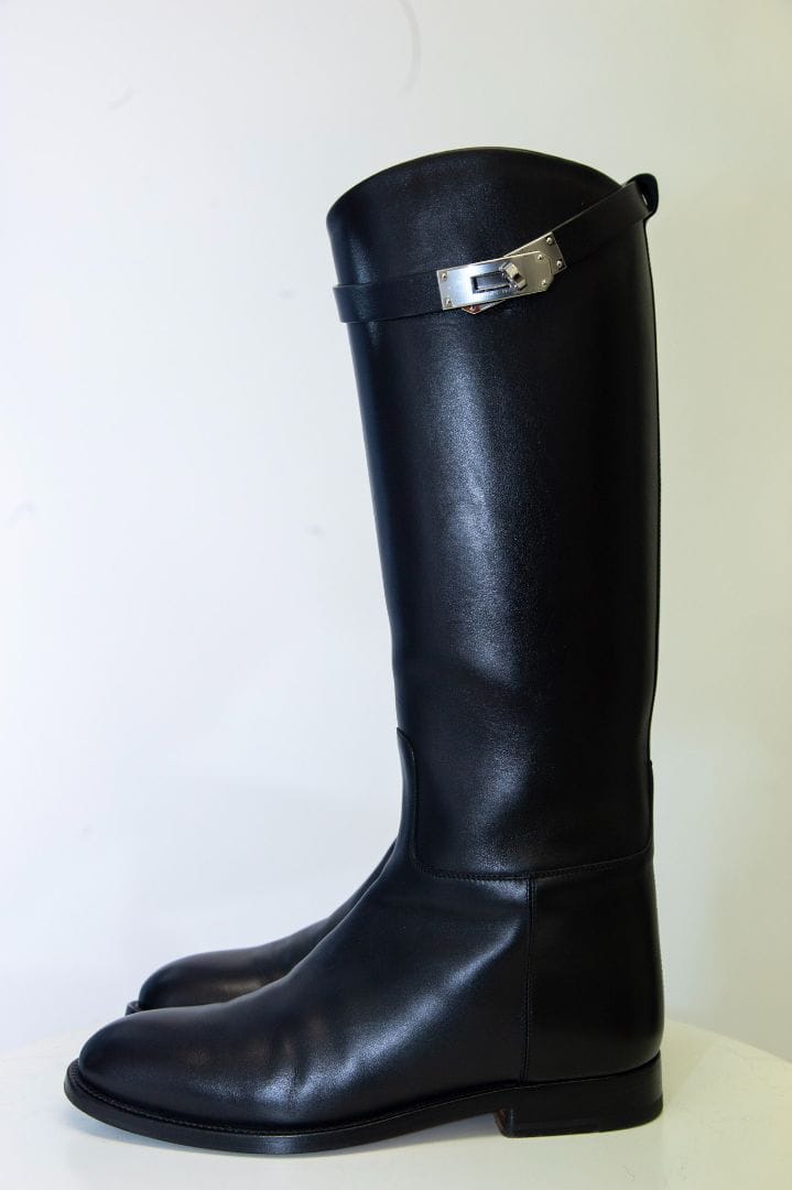 Hermes Hermes Jumping Boot Black 37.5