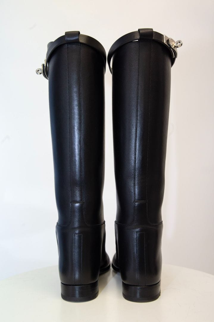 Hermes Hermes Jumping Boot Black 37.5