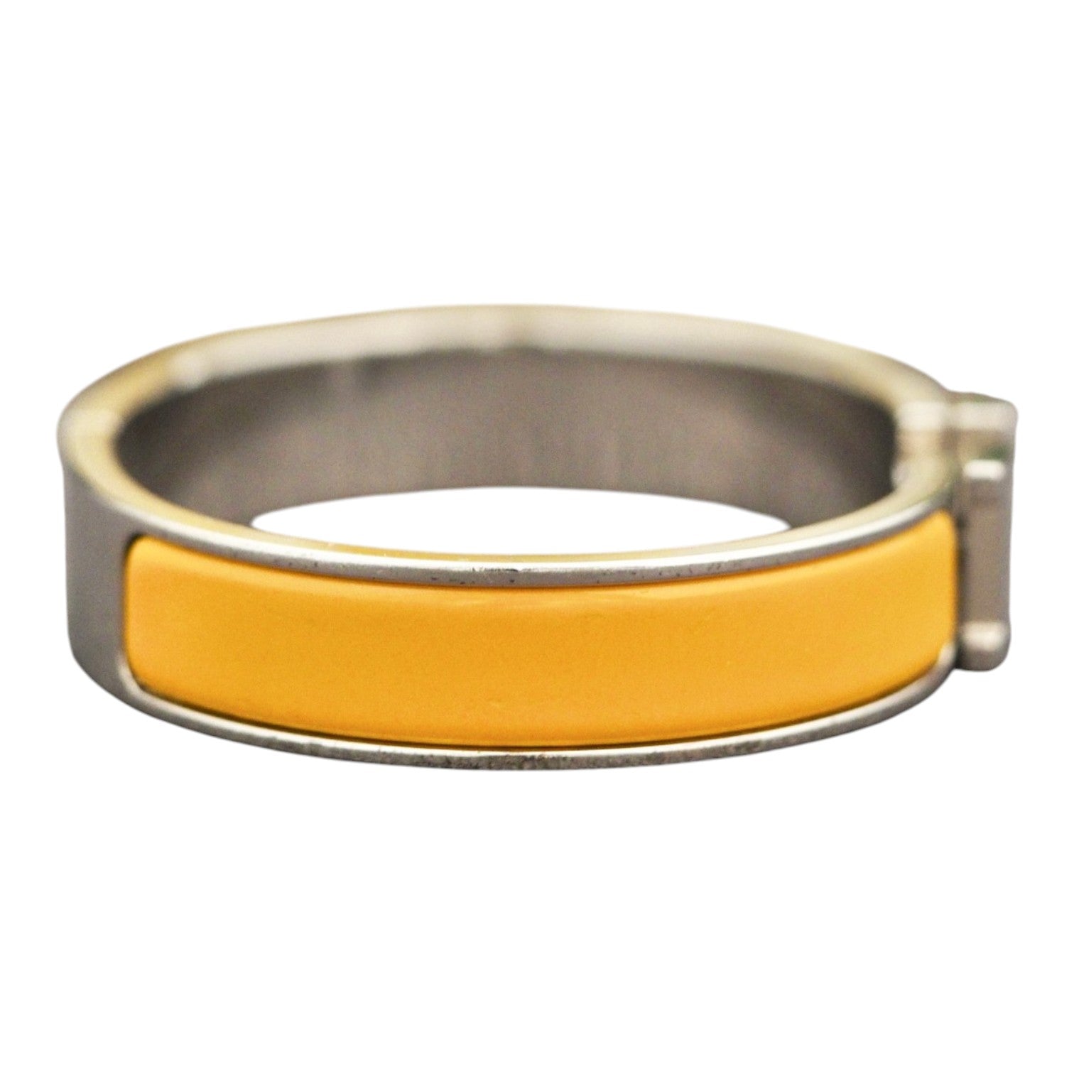 Hermes Hermes H Clic Yellow Bracelet