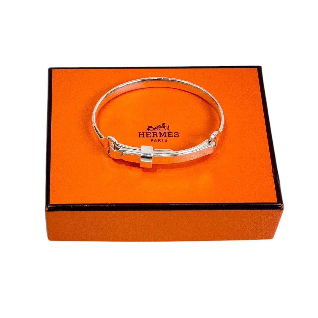 Hermes Hermes Silver Bracelet LG