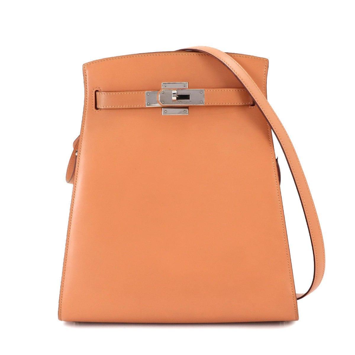 HERMES HERMES Kelly Sport MM Shoulder Bag Box Calf Leather Pink Purse 90272945
