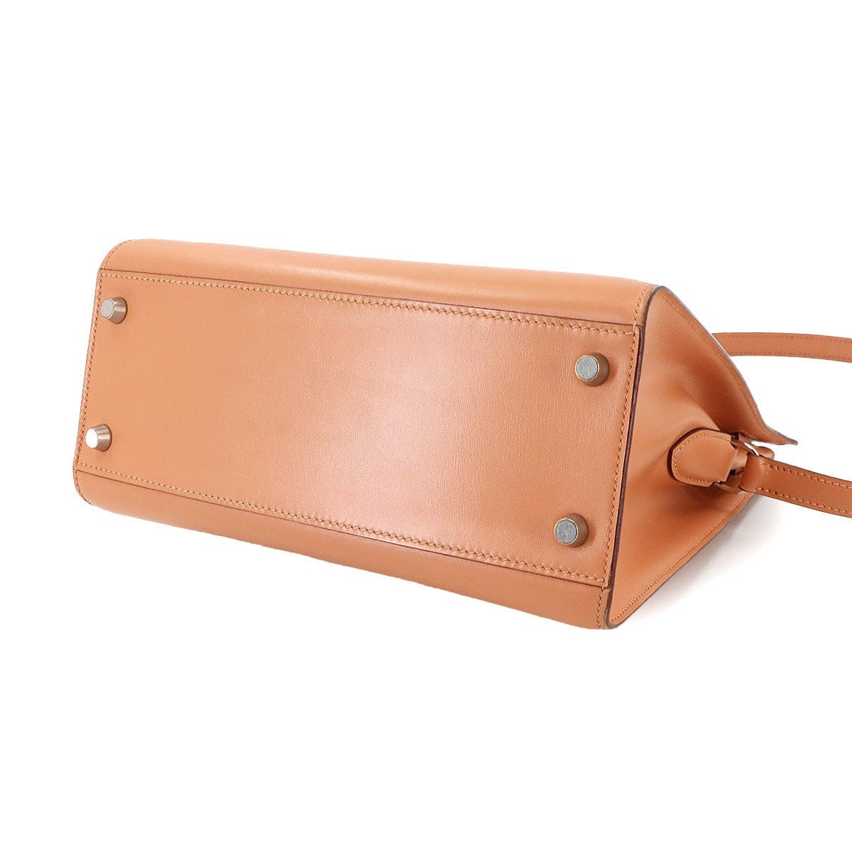 HERMES HERMES Kelly Sport MM Shoulder Bag Box Calf Leather Pink Purse 90272945