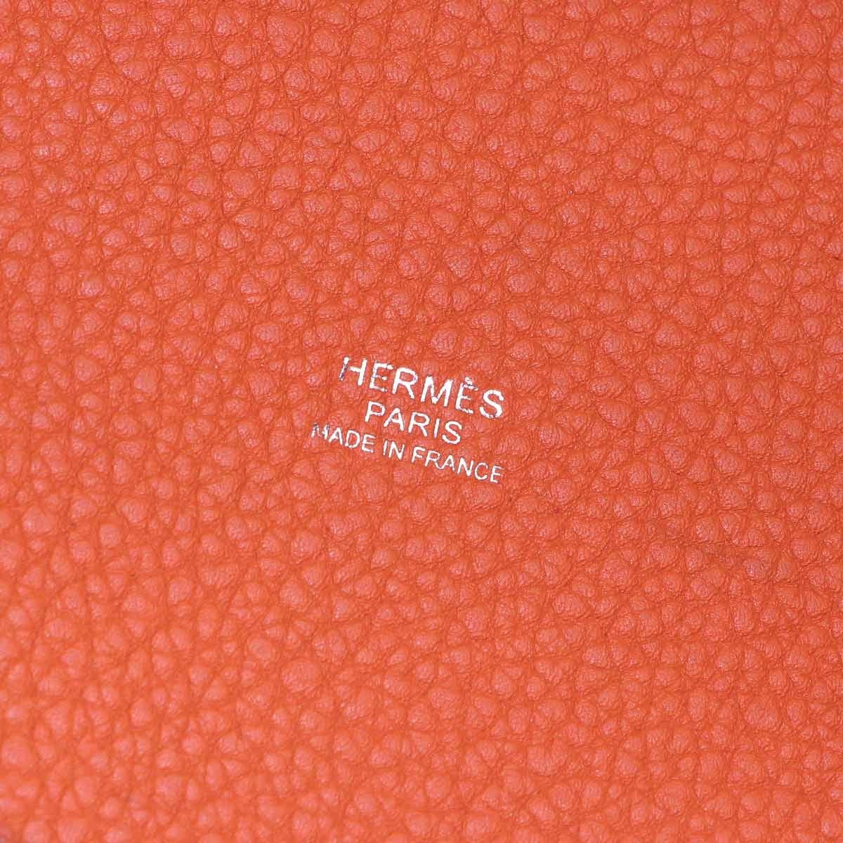 HERMES HERMES Picotin Lock PM Hand Bag Taurillon Maurice Terre Battue Purse 90314246