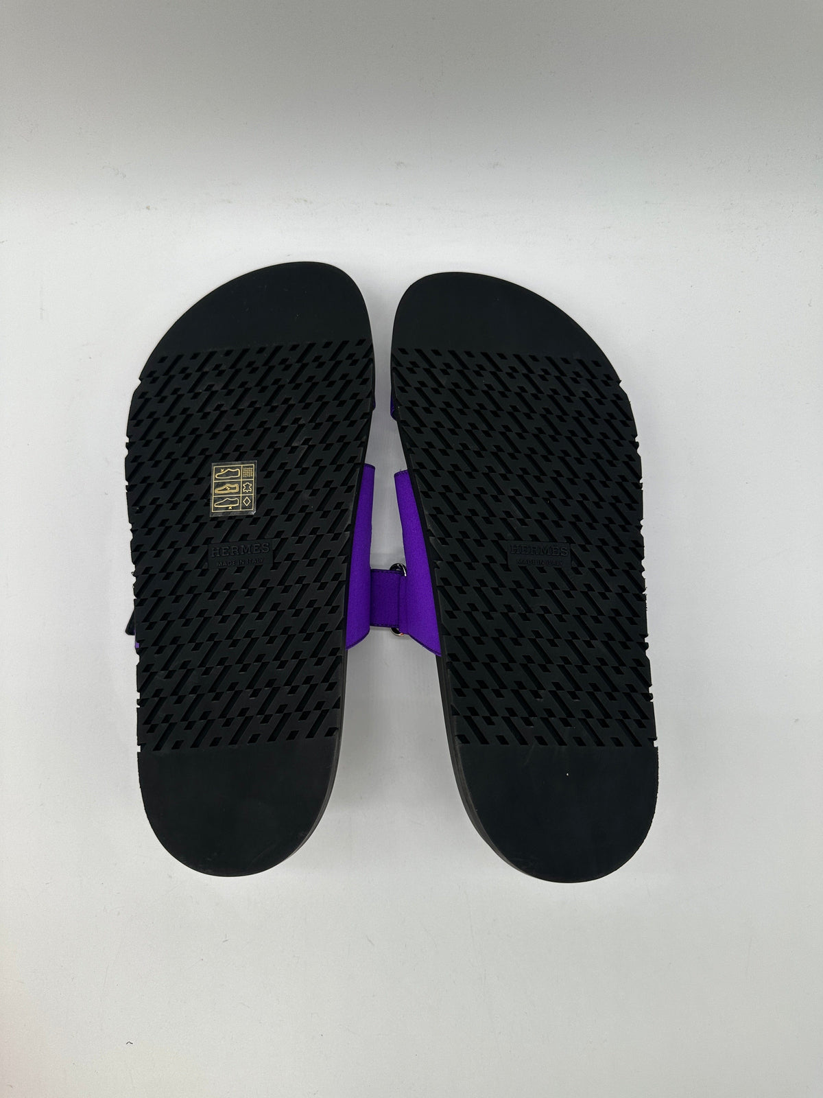 Hermès Hermès Chypre sandal Satin Violet 40 PCA986