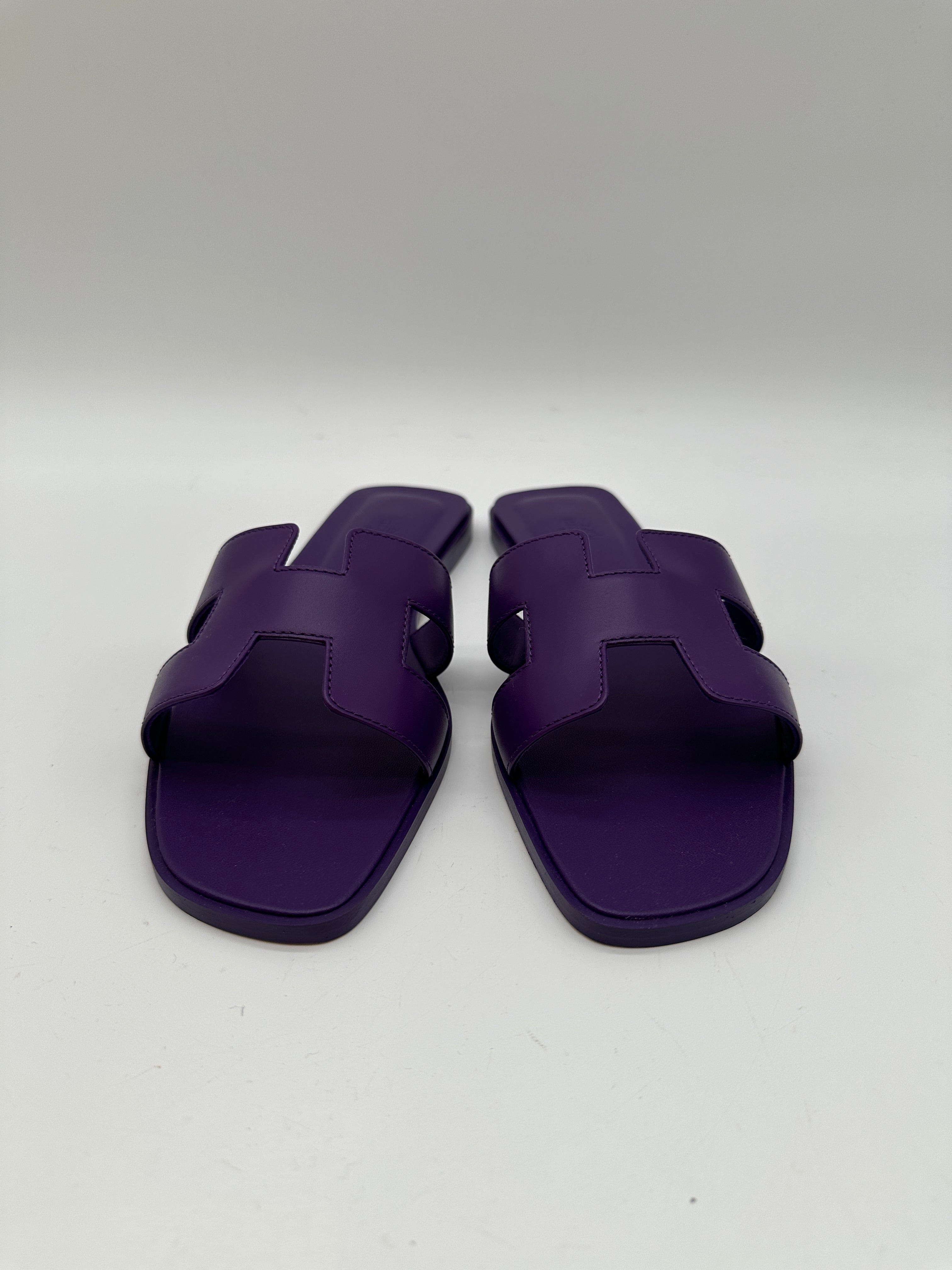 Hermès Hermès Oran sandal Violet 405 PCA989