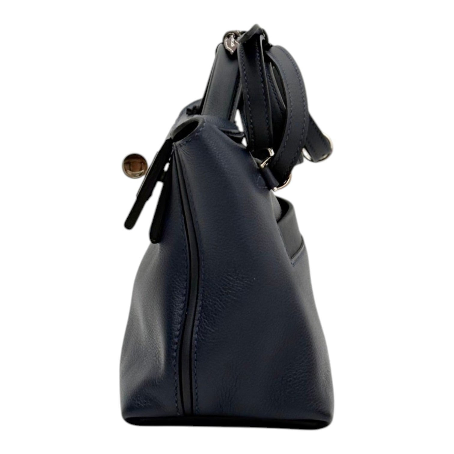 Hermes Hermes 2424 Mini Blue Verso Bag in Evercolor