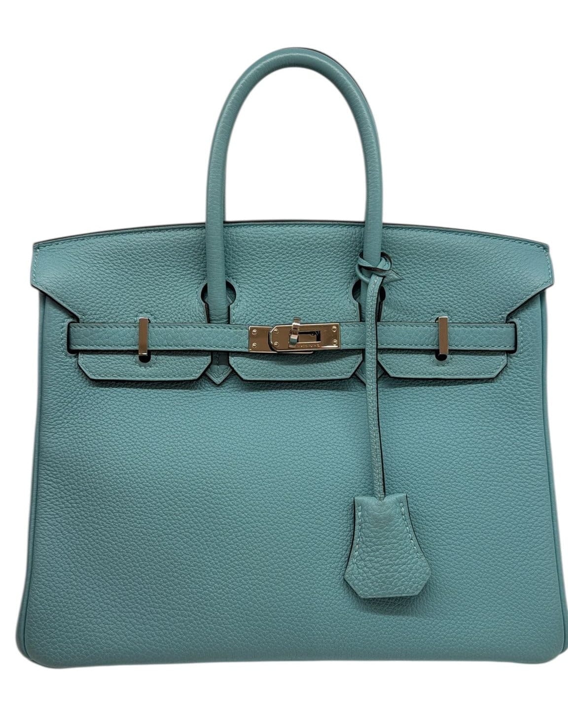 Hermes Hermes 25 in Blue Togo with PHW