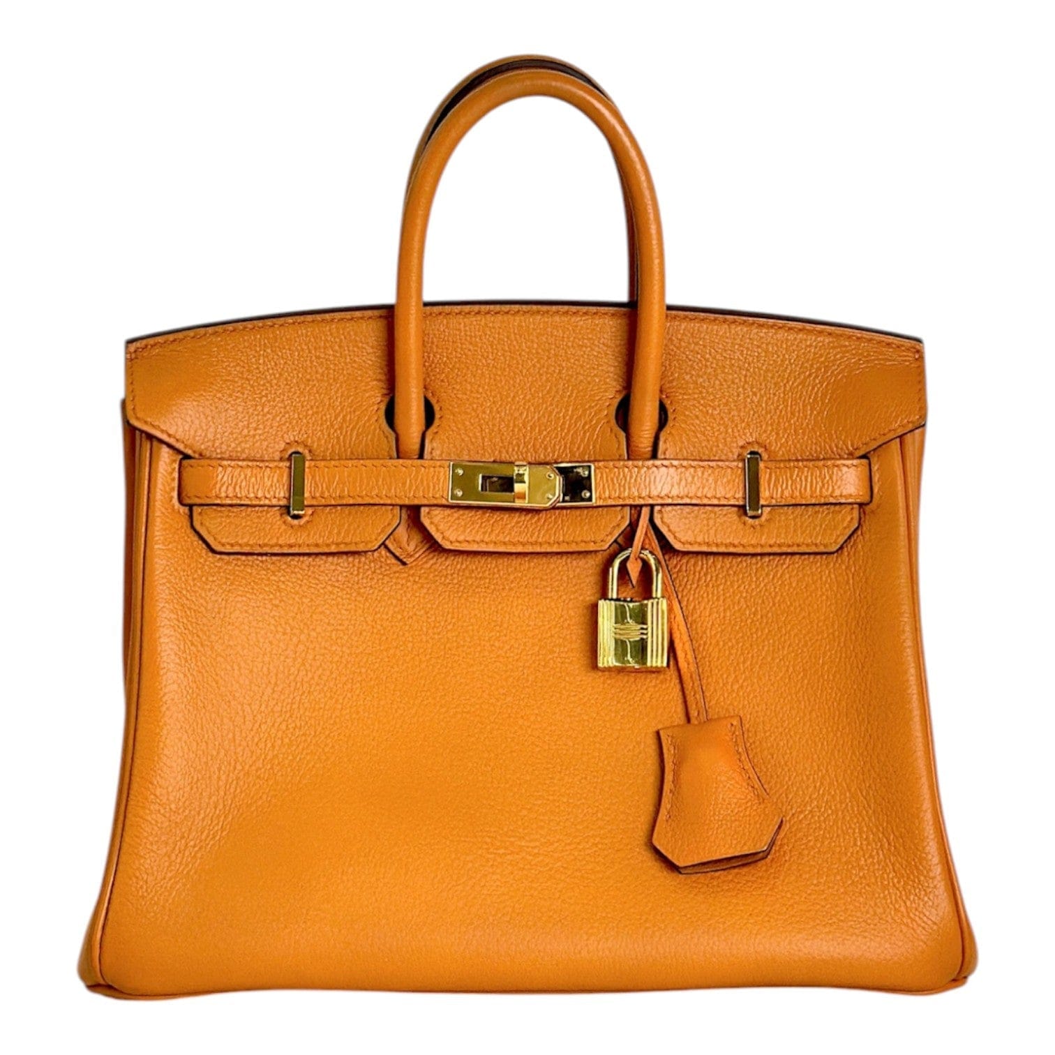 Hermes Hermes Birkin 25cm I9 Abricot TN - Y Stamp