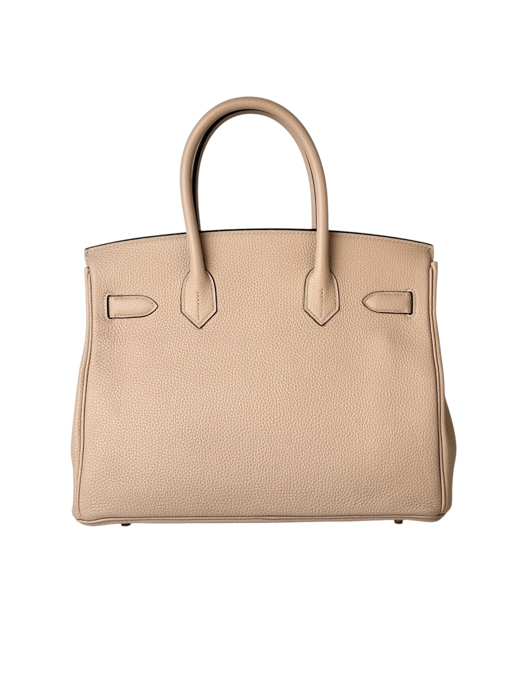 Hermes Hermes Birkin 30cm Bag Togo Gris Tourterelle with GHW