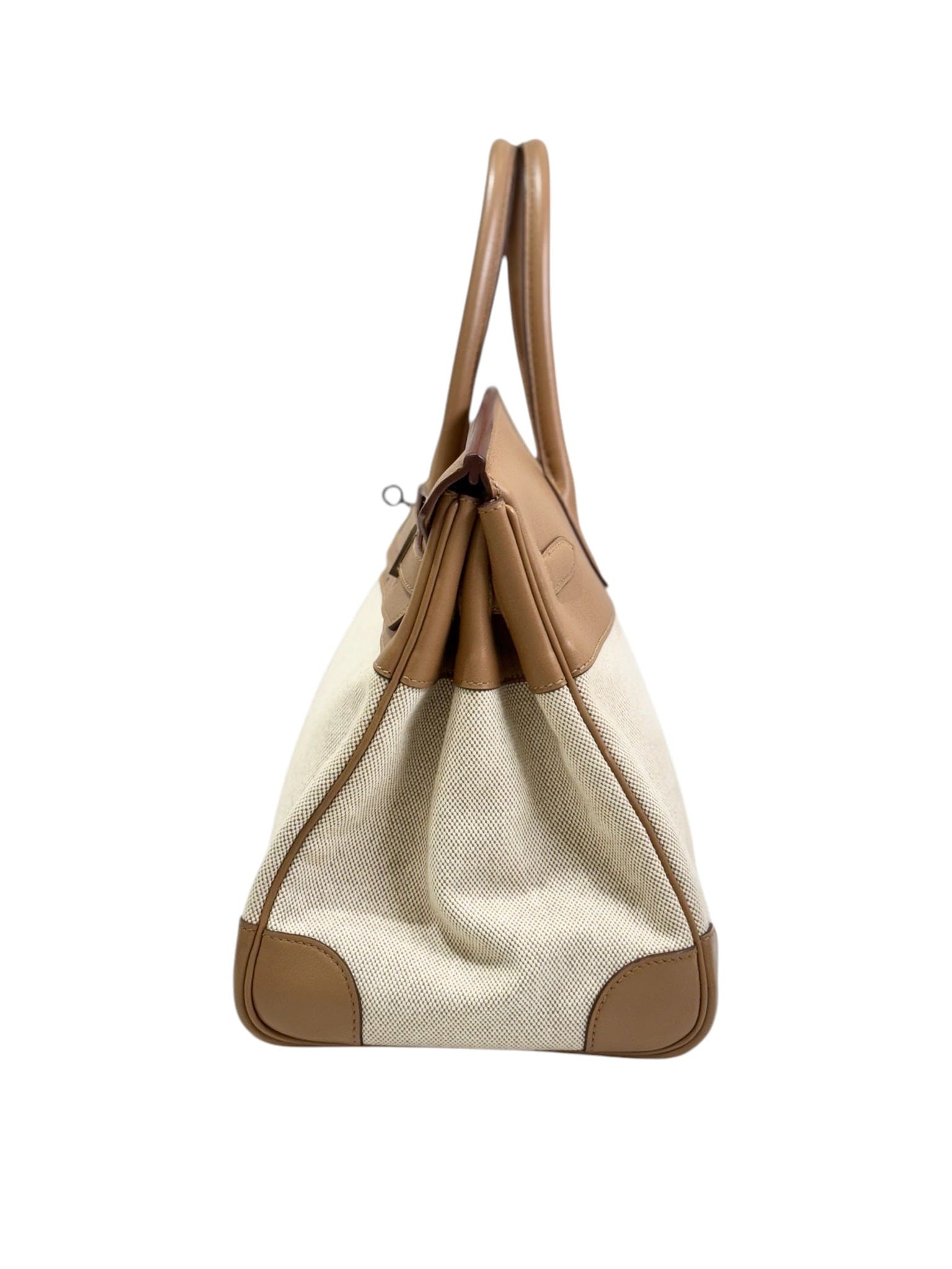 Hermes Hermes Birkin 35cm Canvas/Swift L Stamp