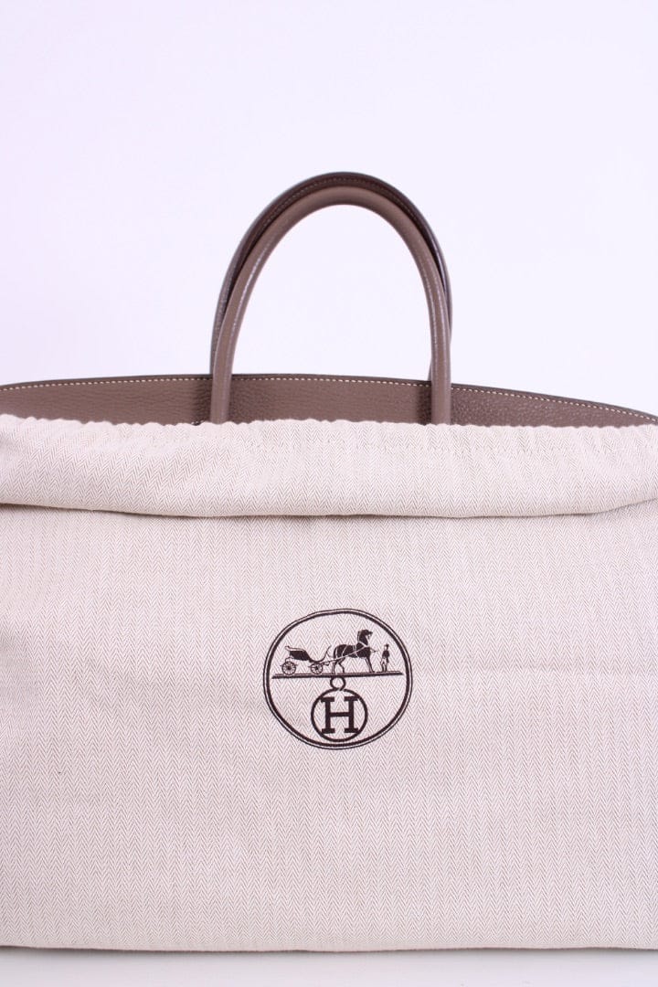 Hermes Hermes Birkin 40cm Retourne Etoupe Togo Leather