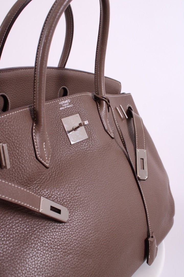 Hermes Hermes Birkin 40cm Retourne Etoupe Togo Leather