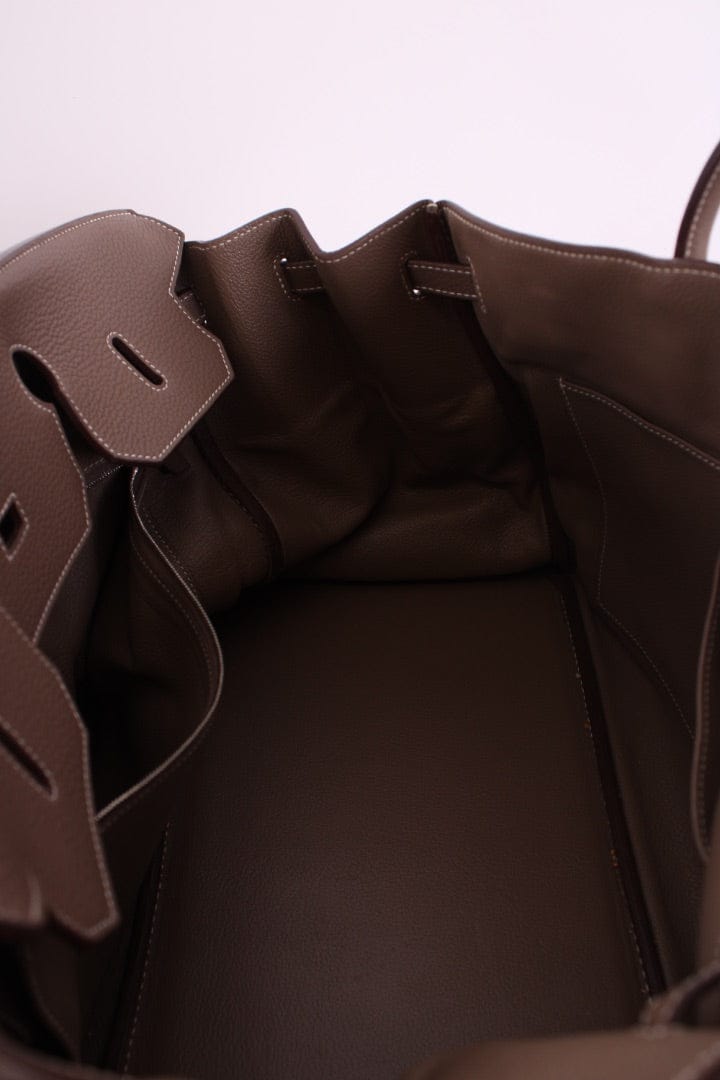 Hermes Hermes Birkin 40cm Retourne Etoupe Togo Leather