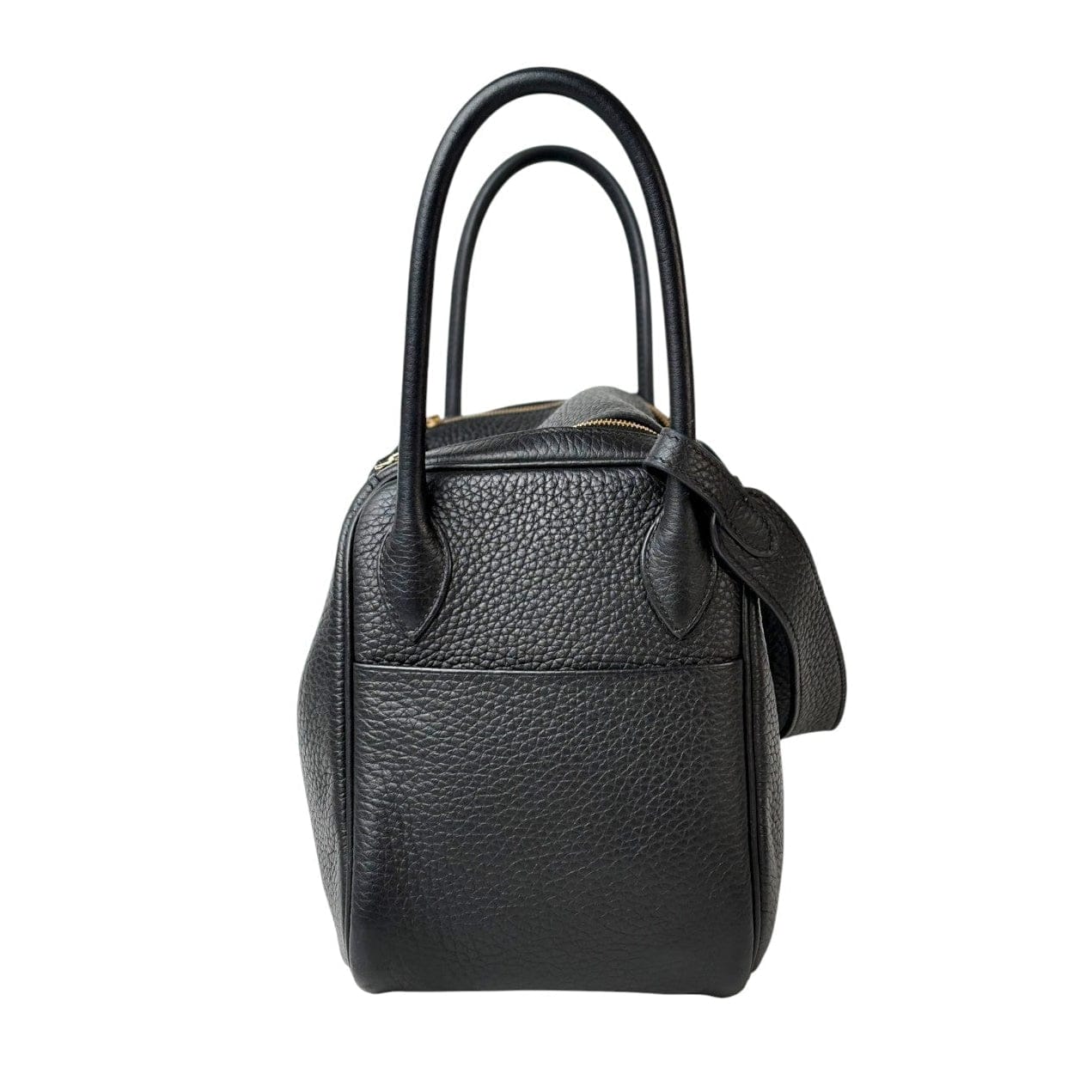 Hermes Hermes Black Lindy 26cm Bag in Clemence - B Stamp