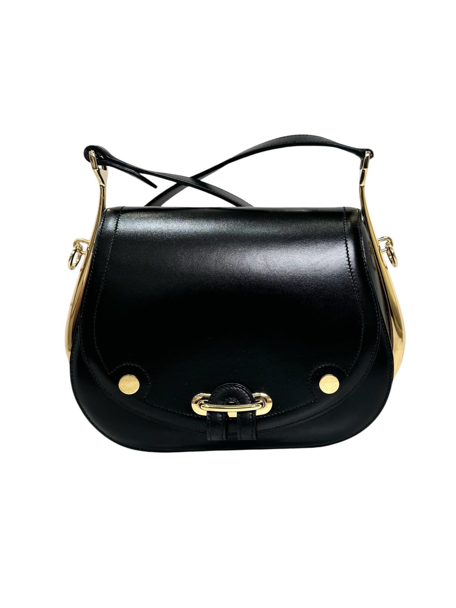 Hermes Hermes Black Passe-Guide Bag