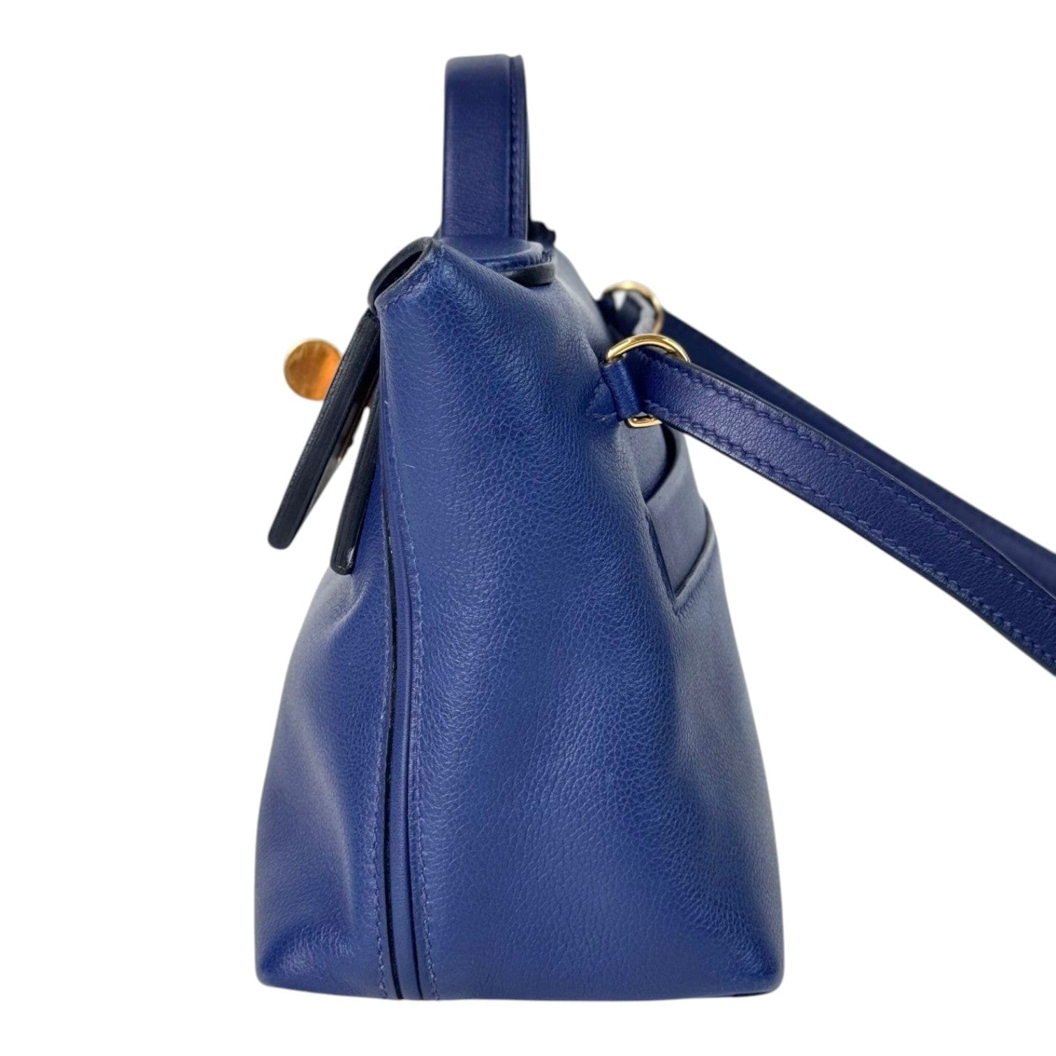 Hermes Hermes Blue 2424 Mini Bag in Evercolour