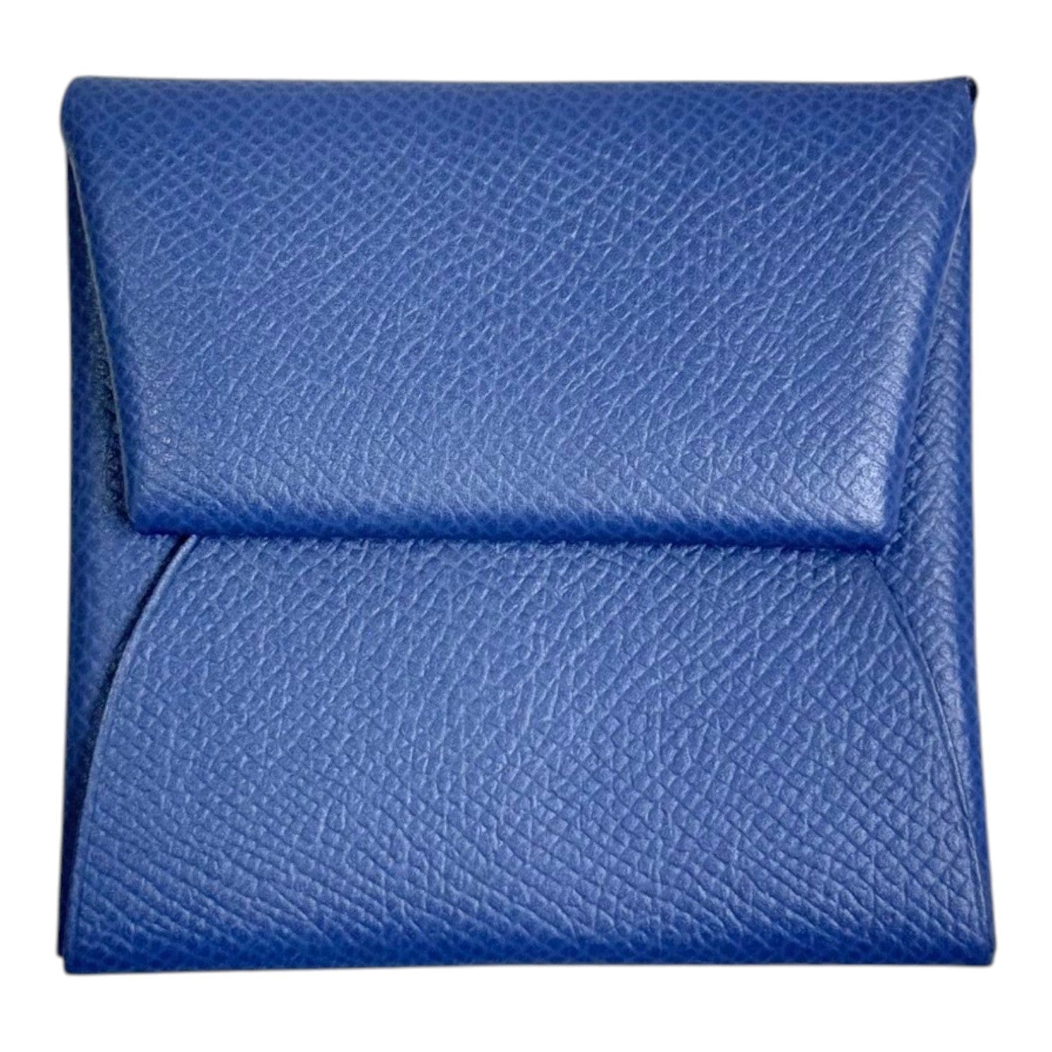 Hermes Hermes Blue Coin Purse Wallet