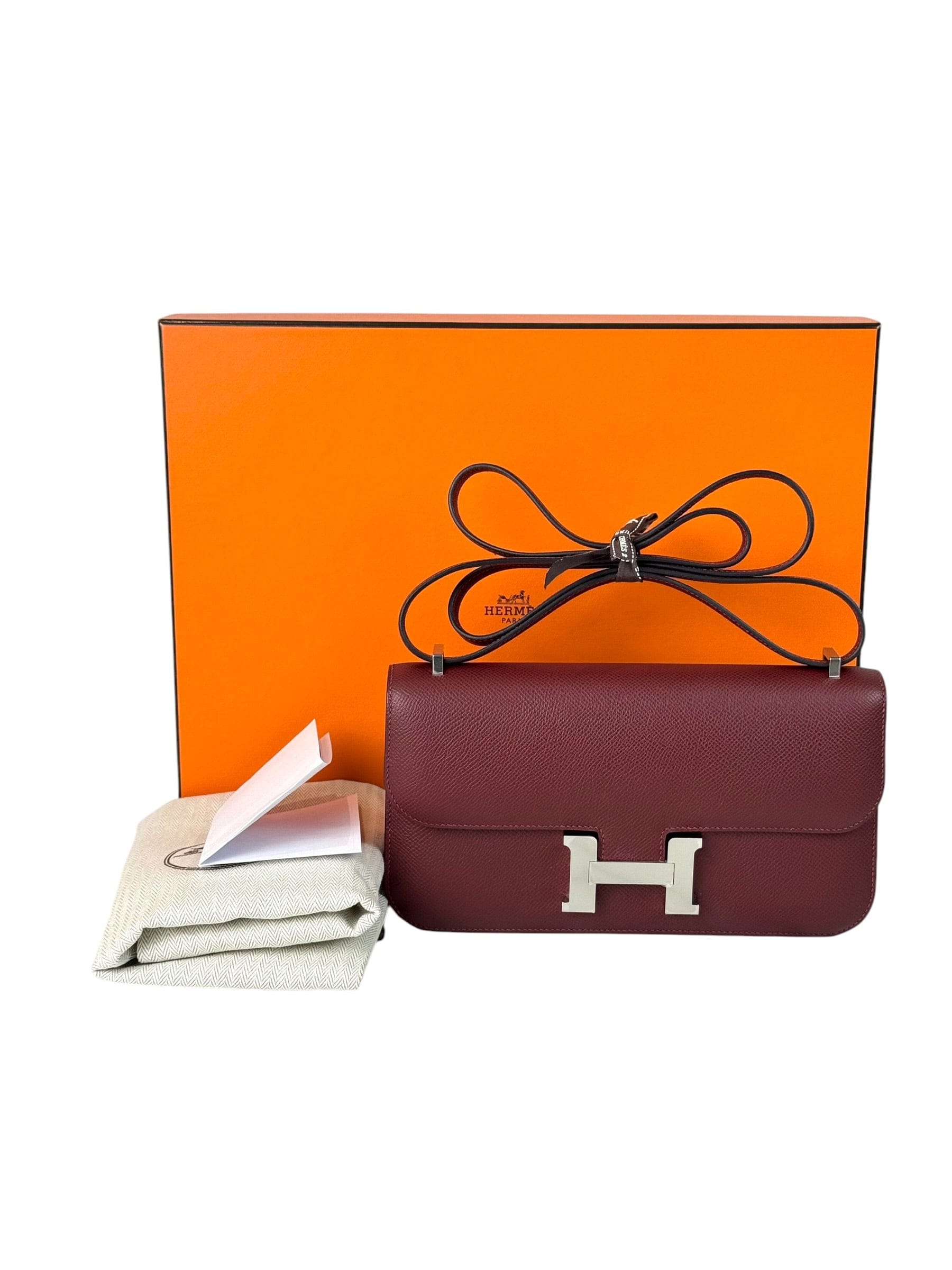 Hermes Hermes Constance Elan in Rouge H - Full set - K Stamp