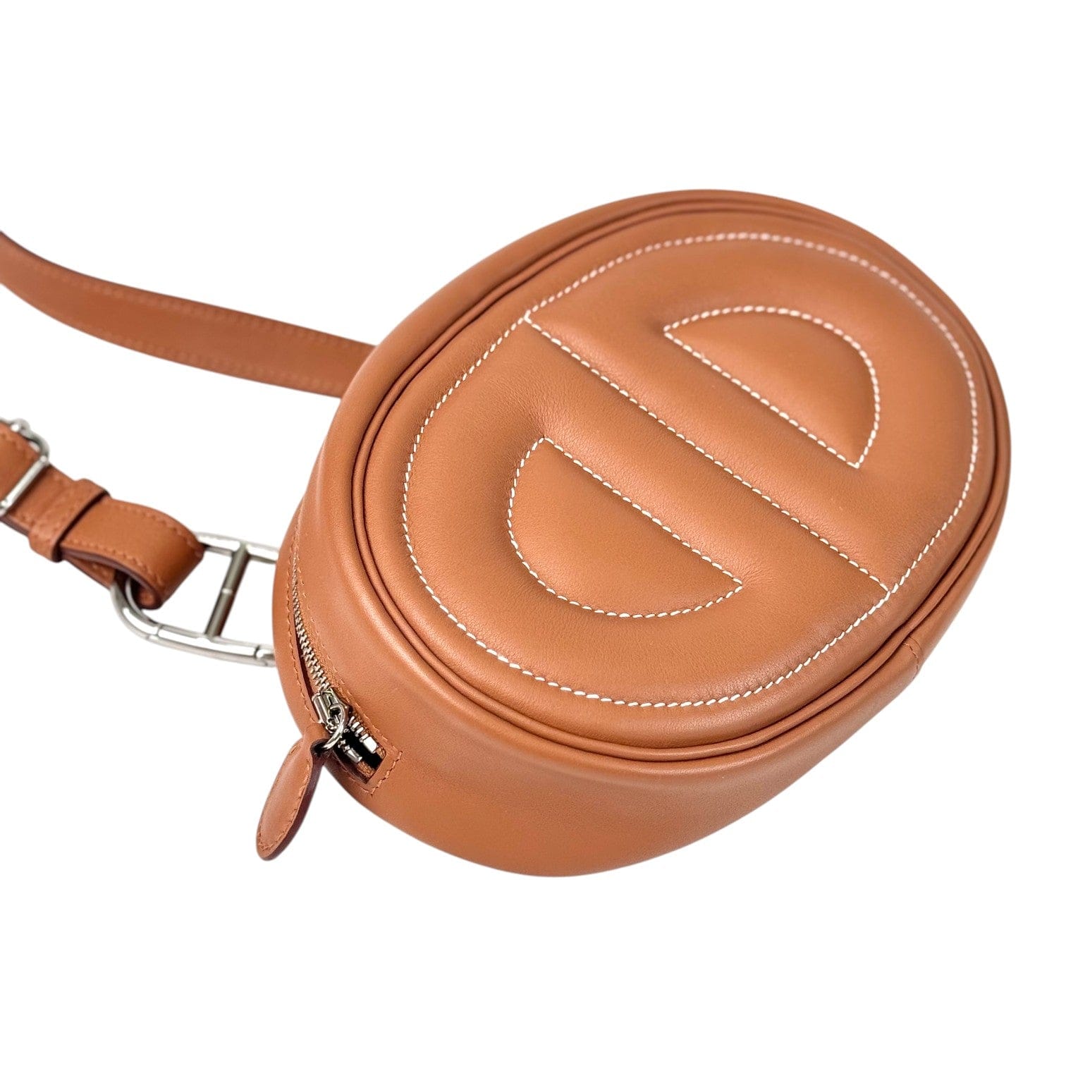 Hermes Hermes Gold In The Loop Belt Bag Swift