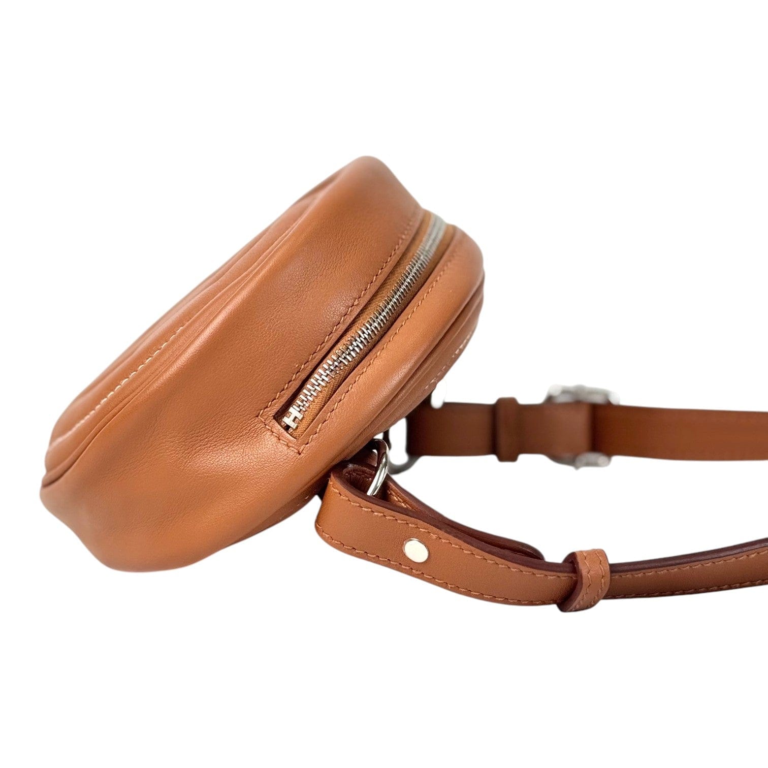 Hermes Hermes Gold In The Loop Belt Bag Swift