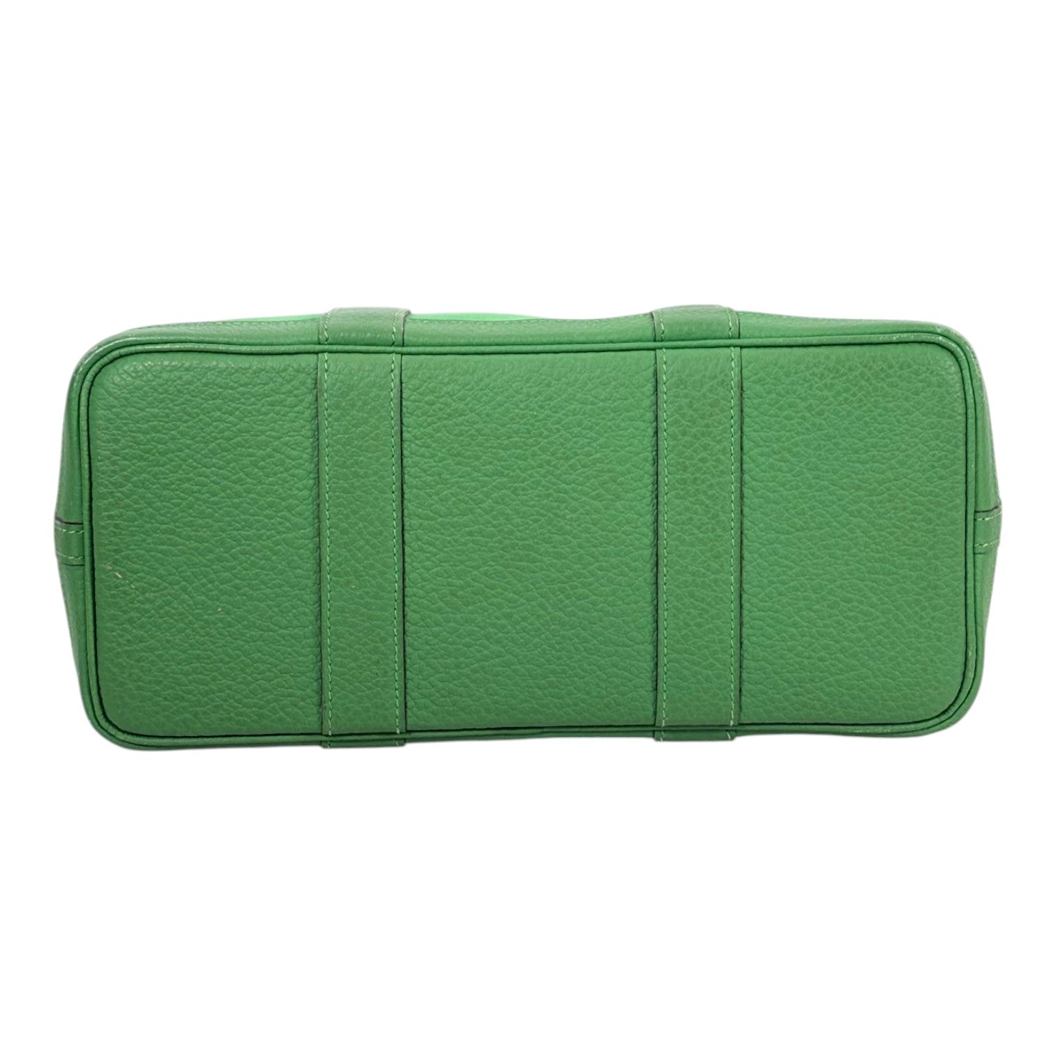 Hermes Hermes Green Garden Party 30cm in Canvas/Leather