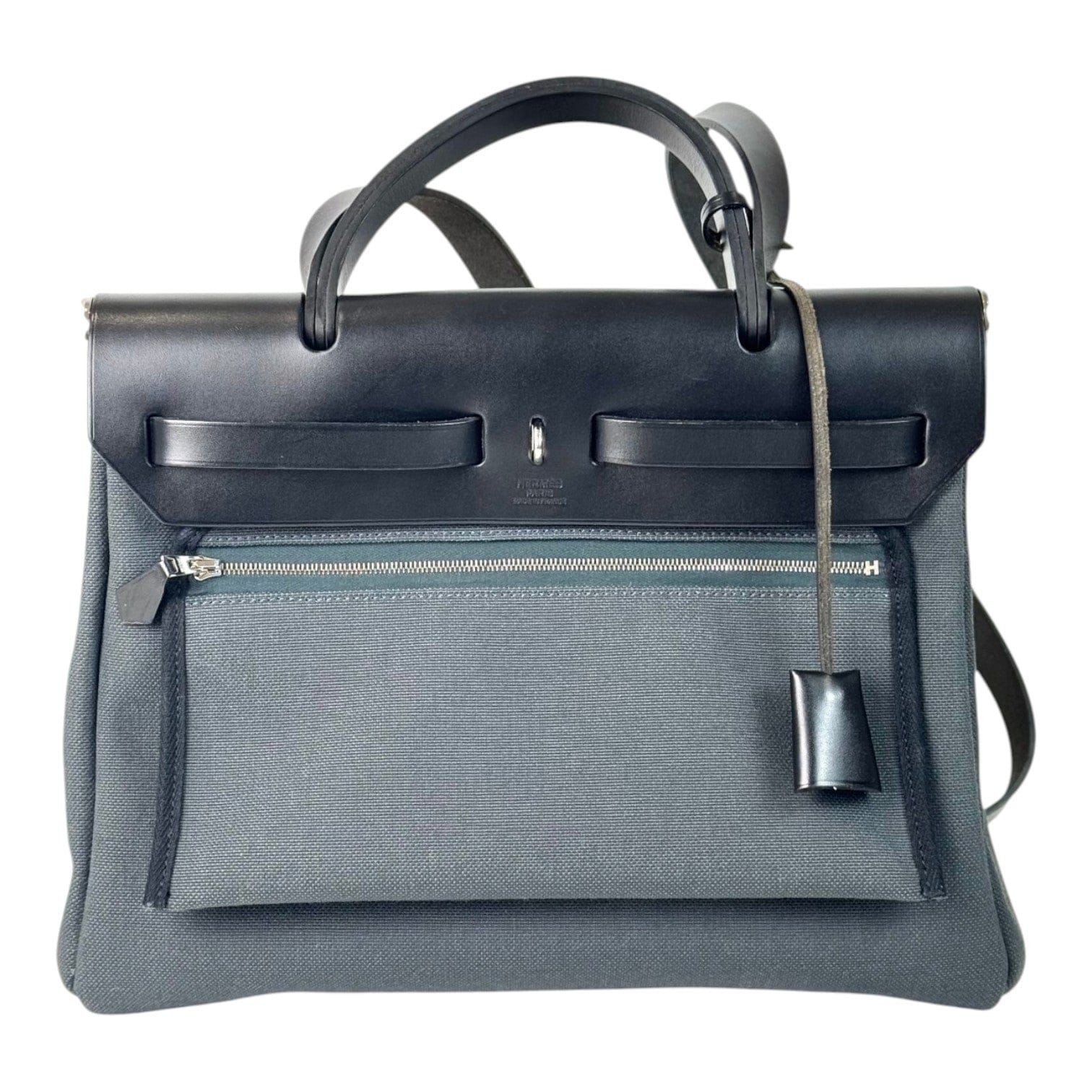 Hermes Hermes Herbag 31 Dark Grey Bag - Full Set