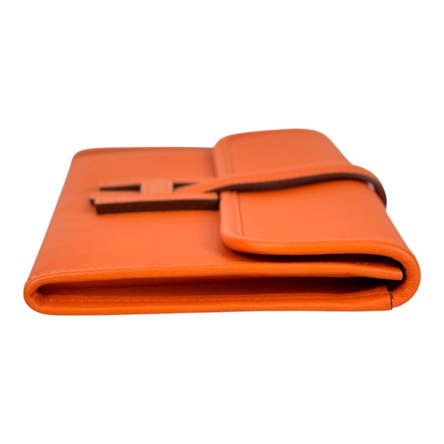 Hermes Hermes Jige Mini Clutch Orange 22cm
