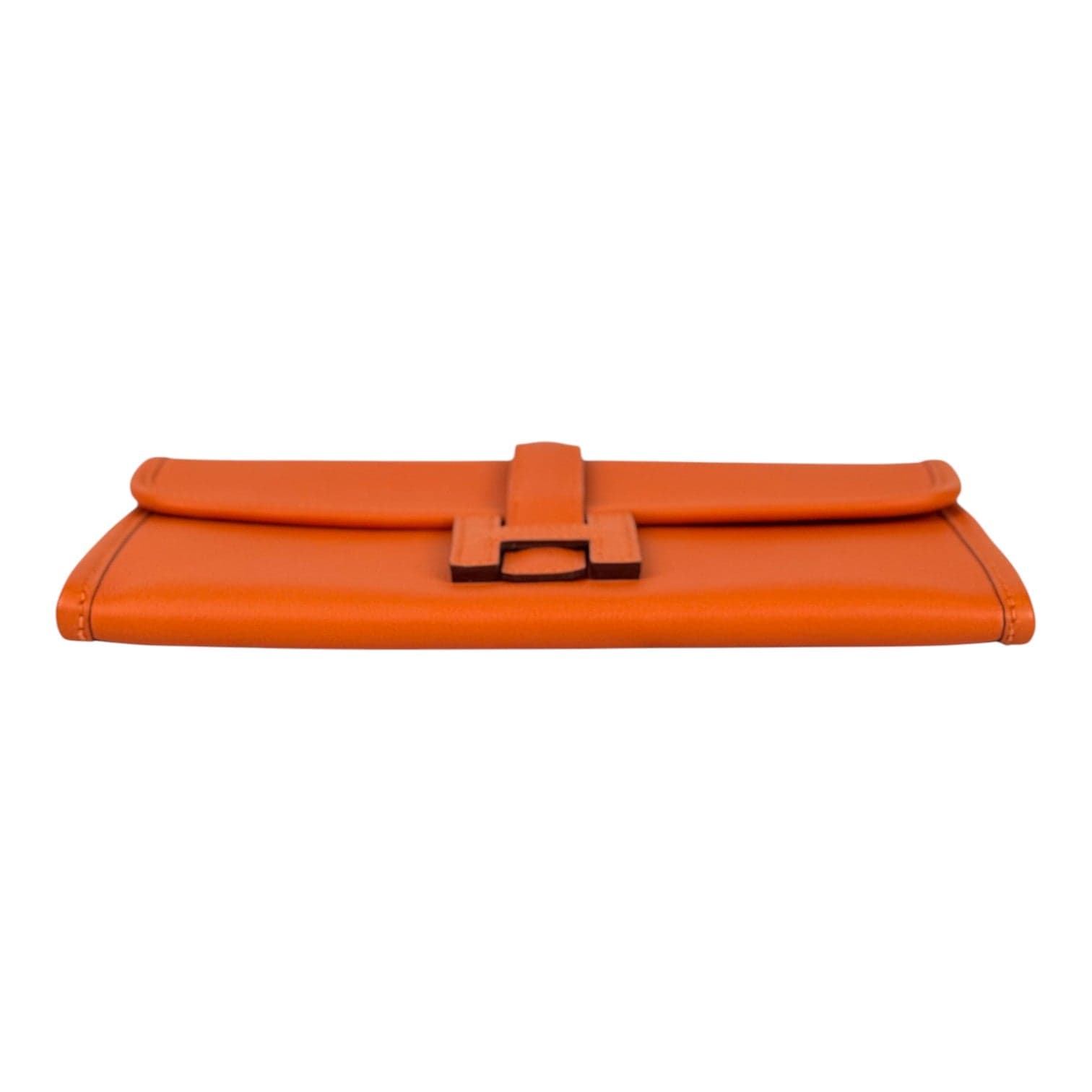Hermes Hermes Jige Mini Clutch Orange 22cm