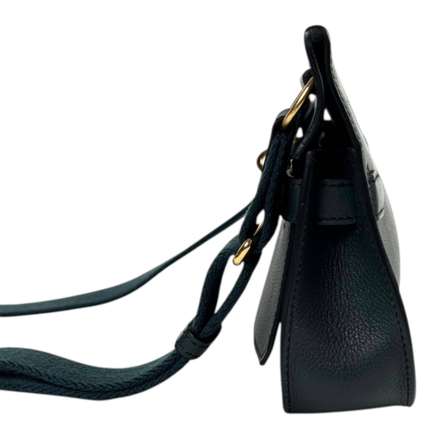 Hermes Hermes Jypsiere Mini Evercolour Vert Rousseau/Vert Cypres Color Bag