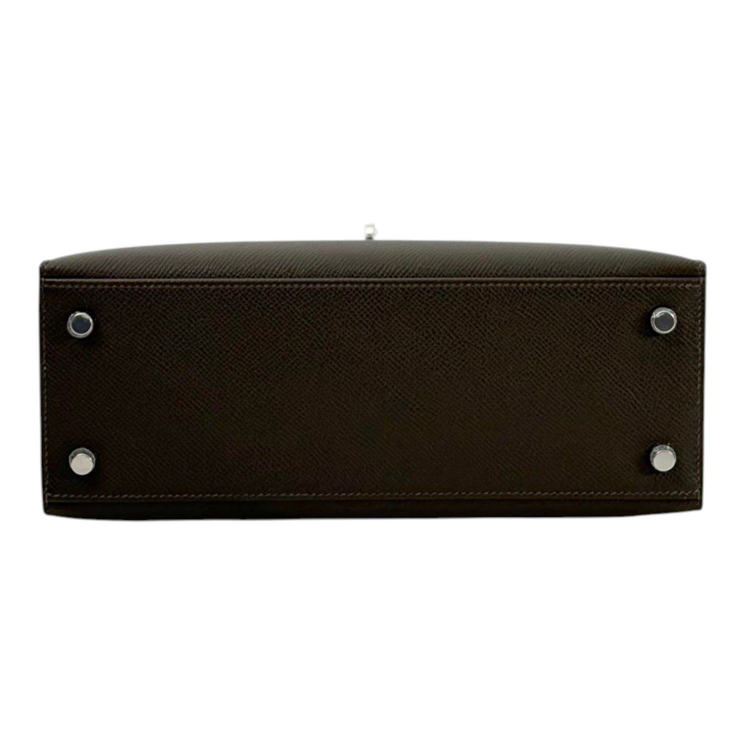 Hermes Hermes Kelly 25cm in V8 Vert Loden Epsom with PHW - Full Set - G Stamp