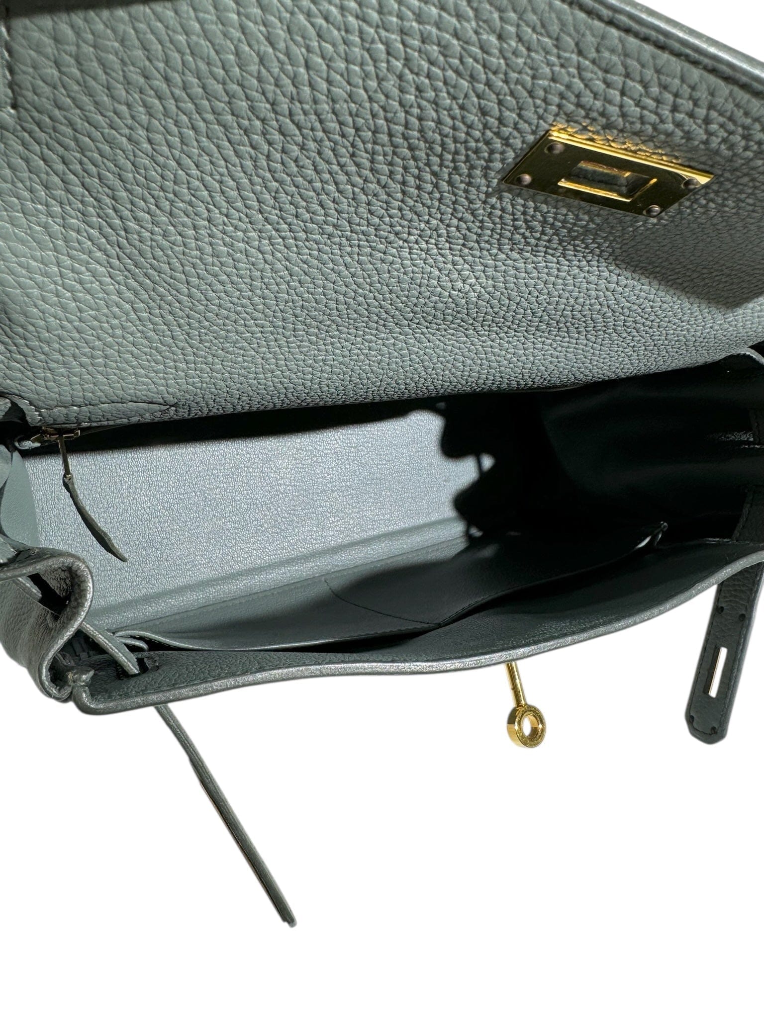 Hermes Hermes Kelly 28 Togo in Vert Amande - Full Set - D Stamp