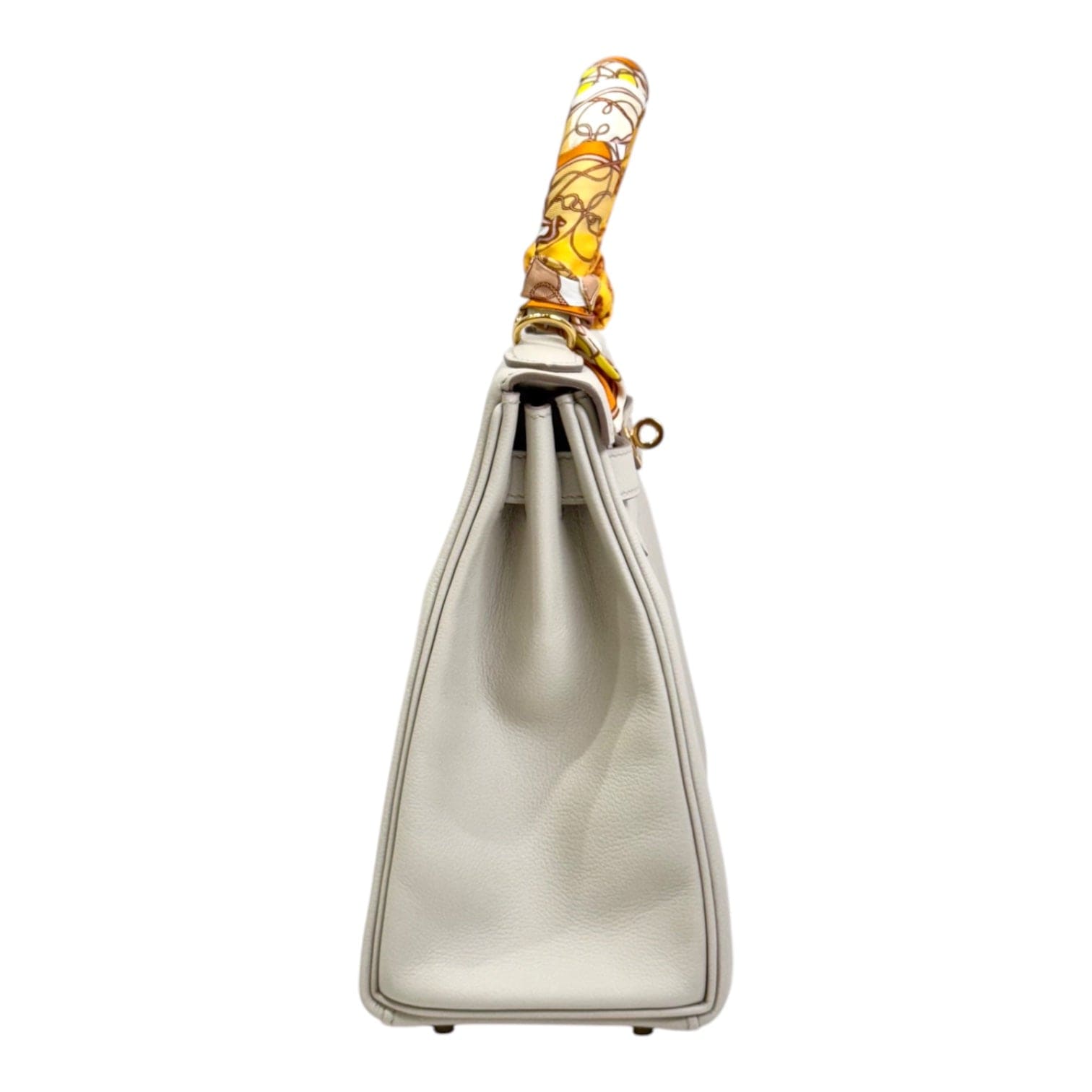 Hermes Hermes Kelly 28cm Beton Evercolor C Stamp