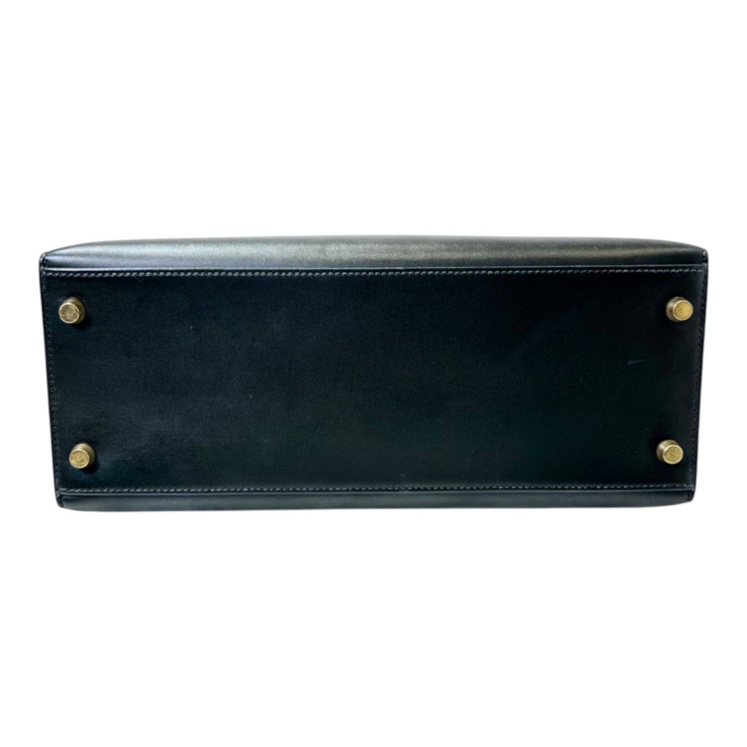 Hermes Hermes Kelly 28cm Box Leather Black/Gold