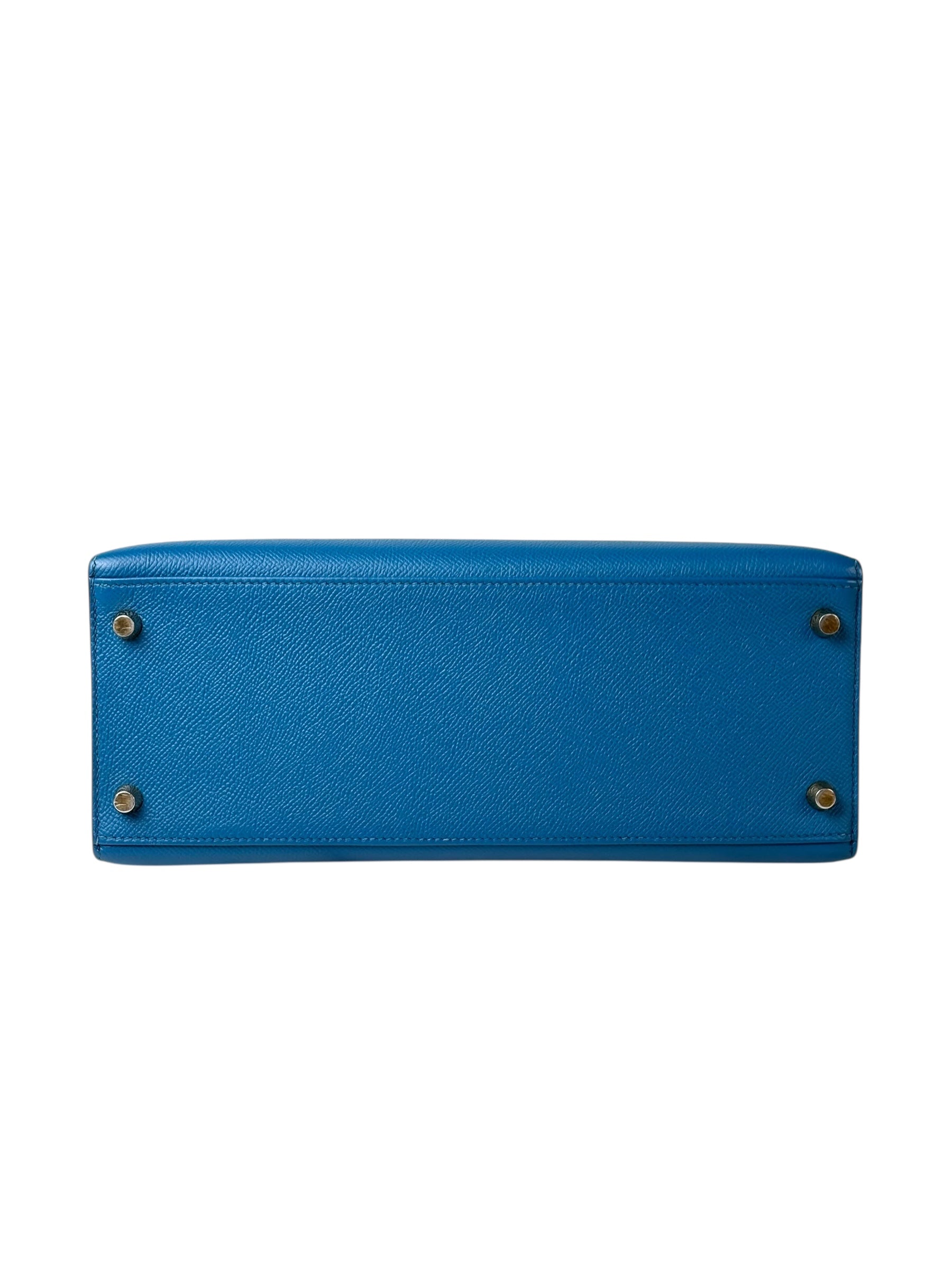 Hermes Hermes Kelly Bag 28cm Epsom Blue