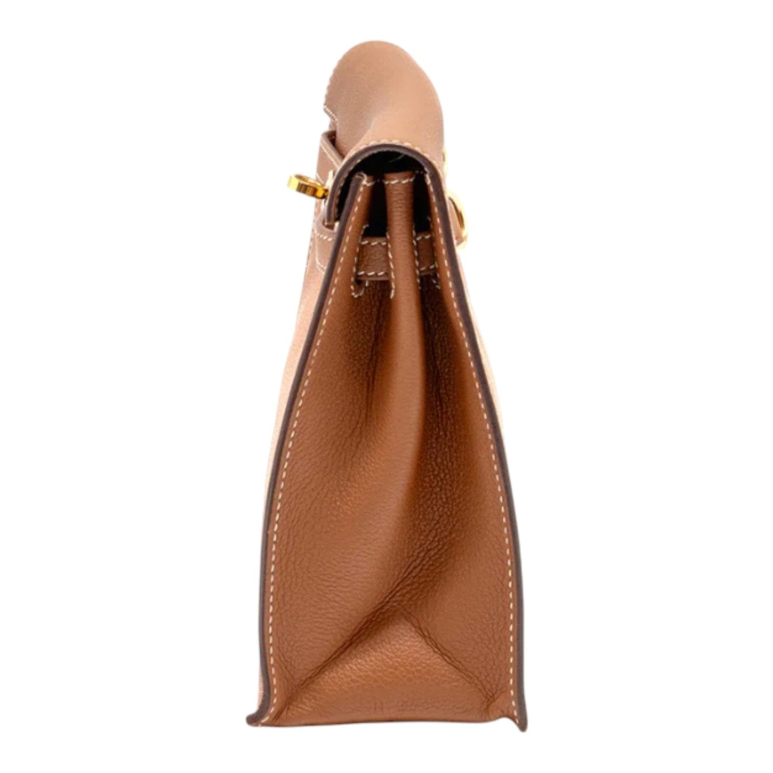 Hermes Hermes Kelly Danse Evercolor Gold GHW - Y Stamp