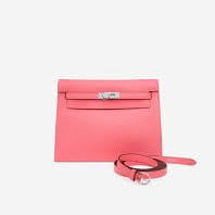 Hermes Hermes Kelly Danse in Evercolour Rose Azalee D Stamp with PHW