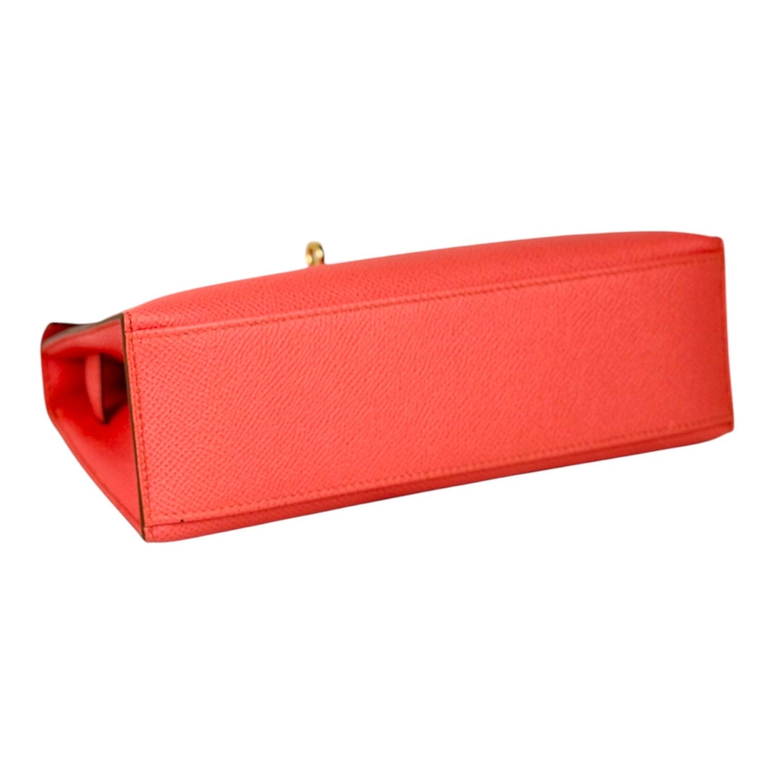 Hermes Hermes Kelly Pochette Bag Salmon Epsom