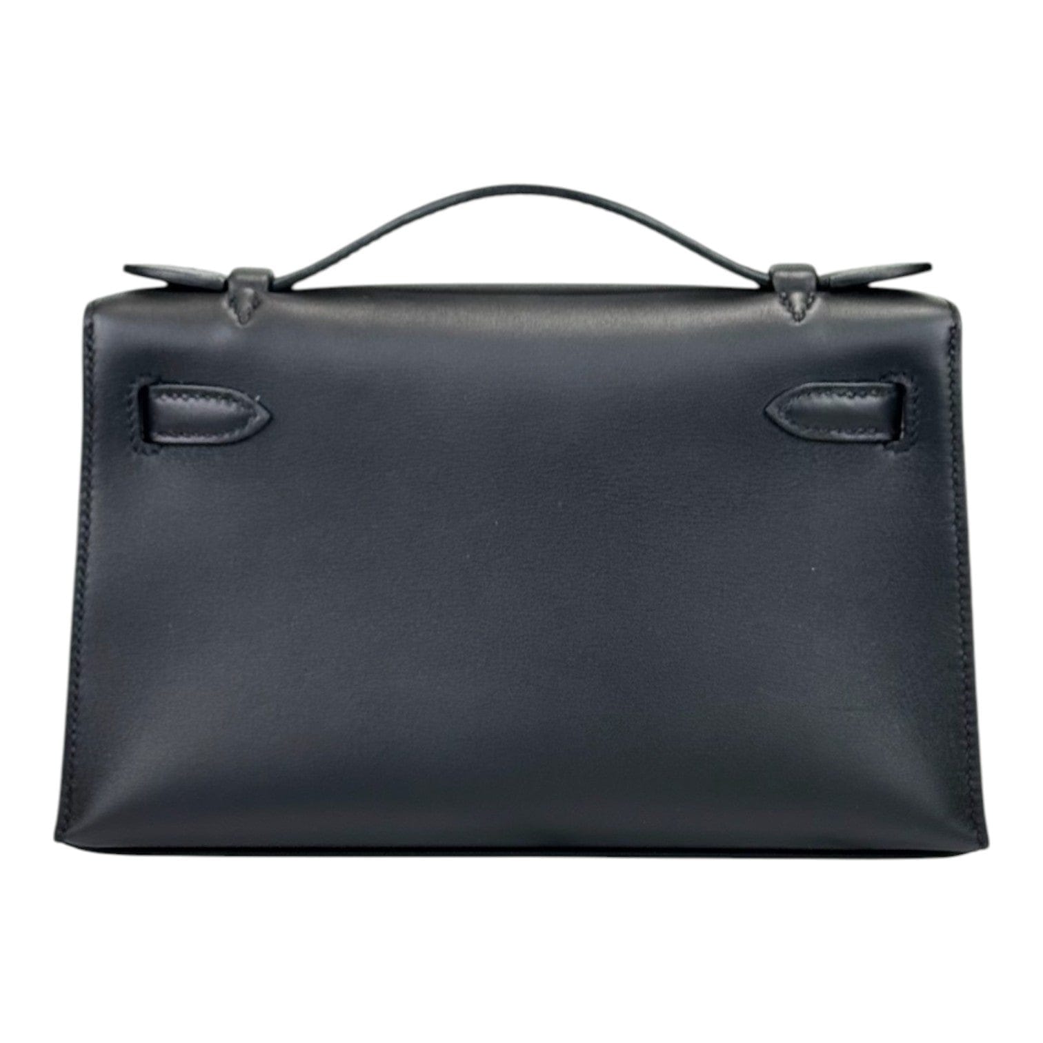 Hermes Hermes Kelly Pochette Black in Swift Leather Bag