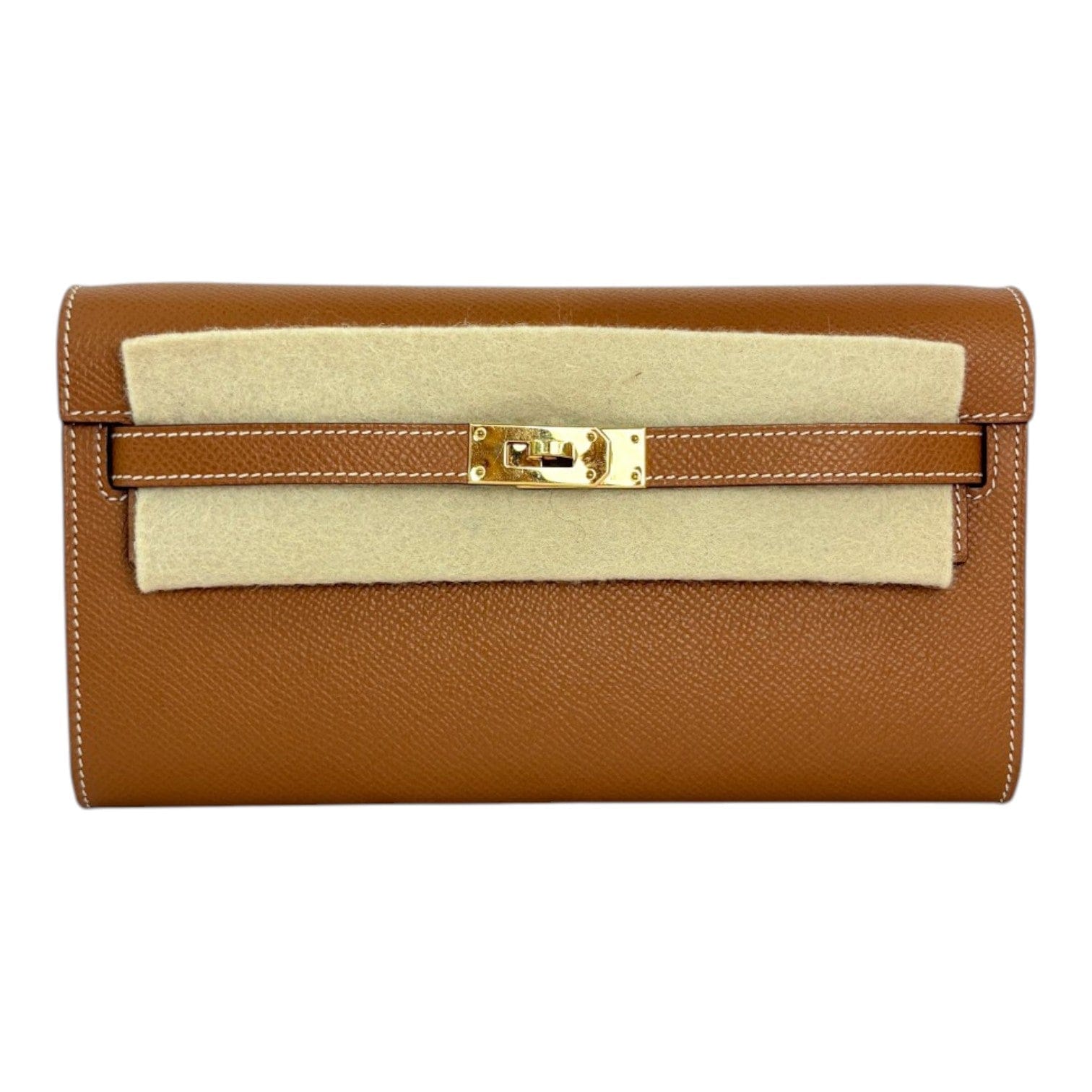 Hermes Hermes Kelly To Go Gold in Gold with Gold Hardware