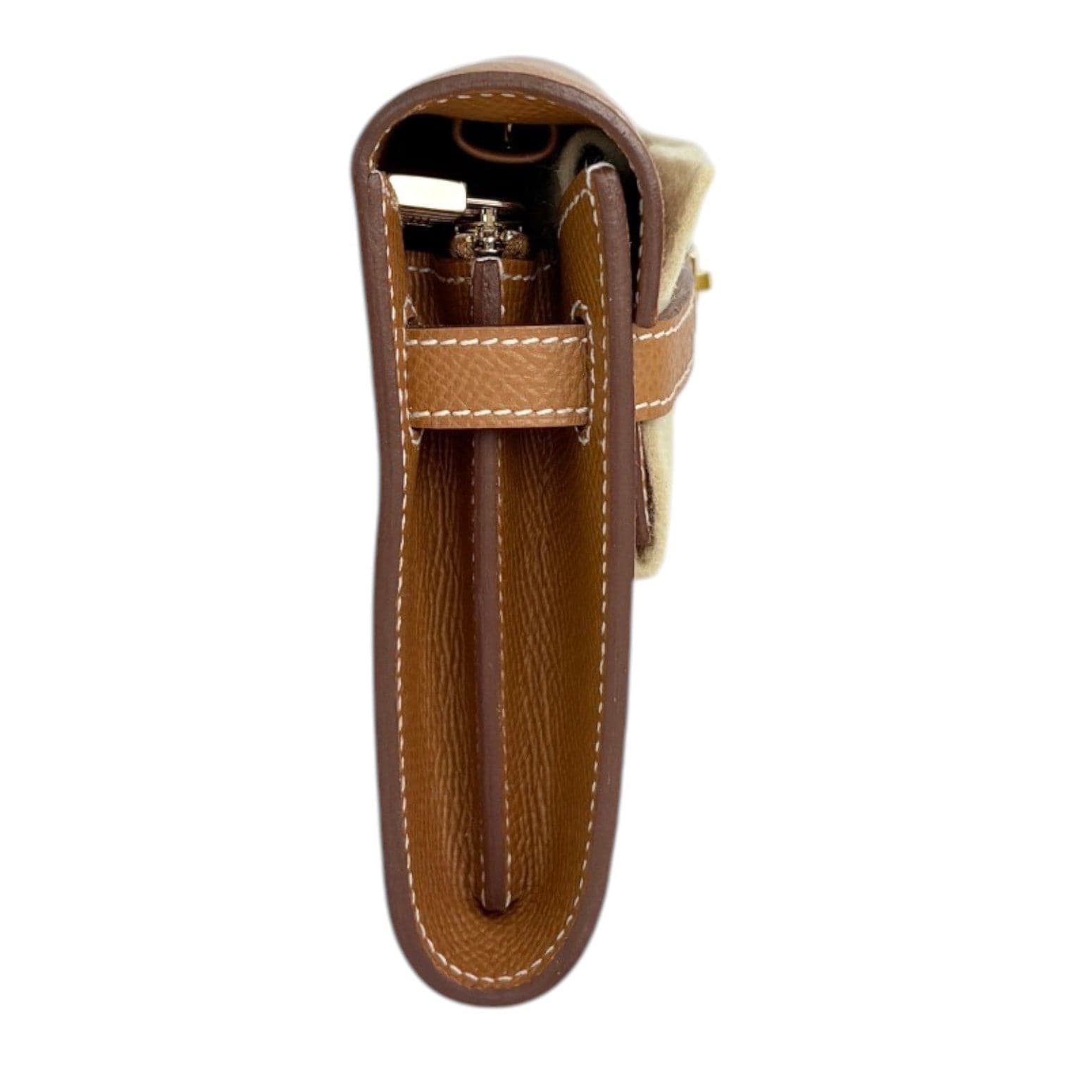 Hermes Hermes Kelly To Go Gold in Gold with Gold Hardware