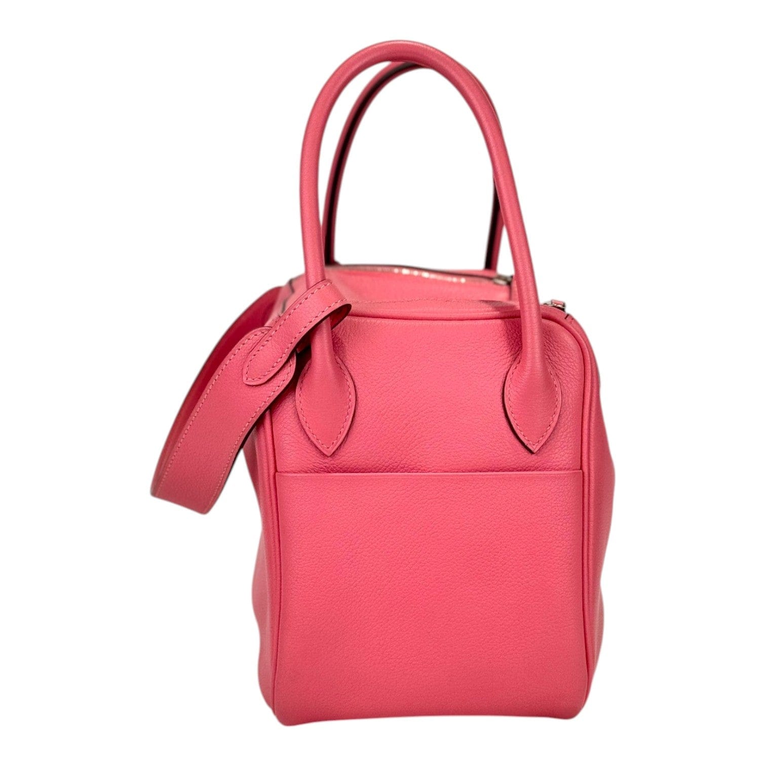 Hermes Hermes Lindy 26cm in Lipstick Pink Evercolor Leather with PHW