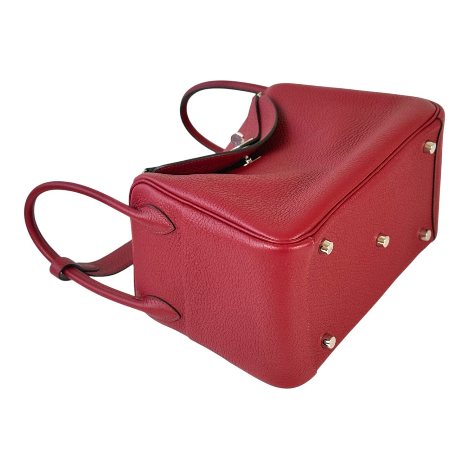 Hermes Hermes Lindy 26cm K1 Rouge Grenat Bag - Z Stamp