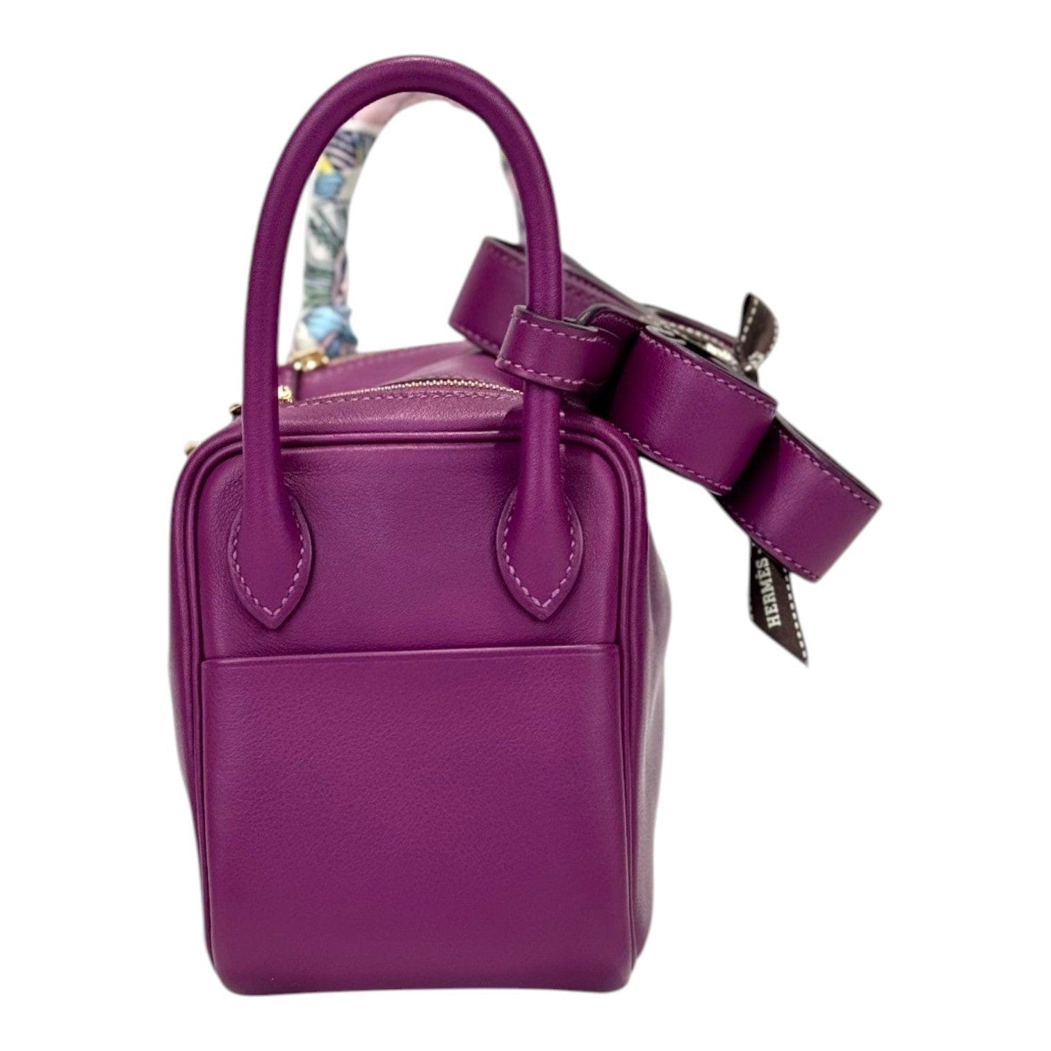 Hermes Hermes Lindy Mini P9 Purple Bag