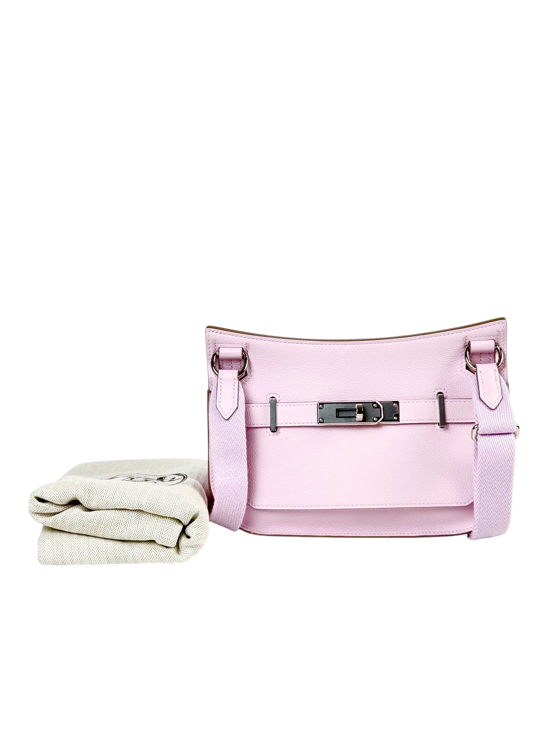 Hermes Hermes Mauve Pale Mini Jypsiere Bag